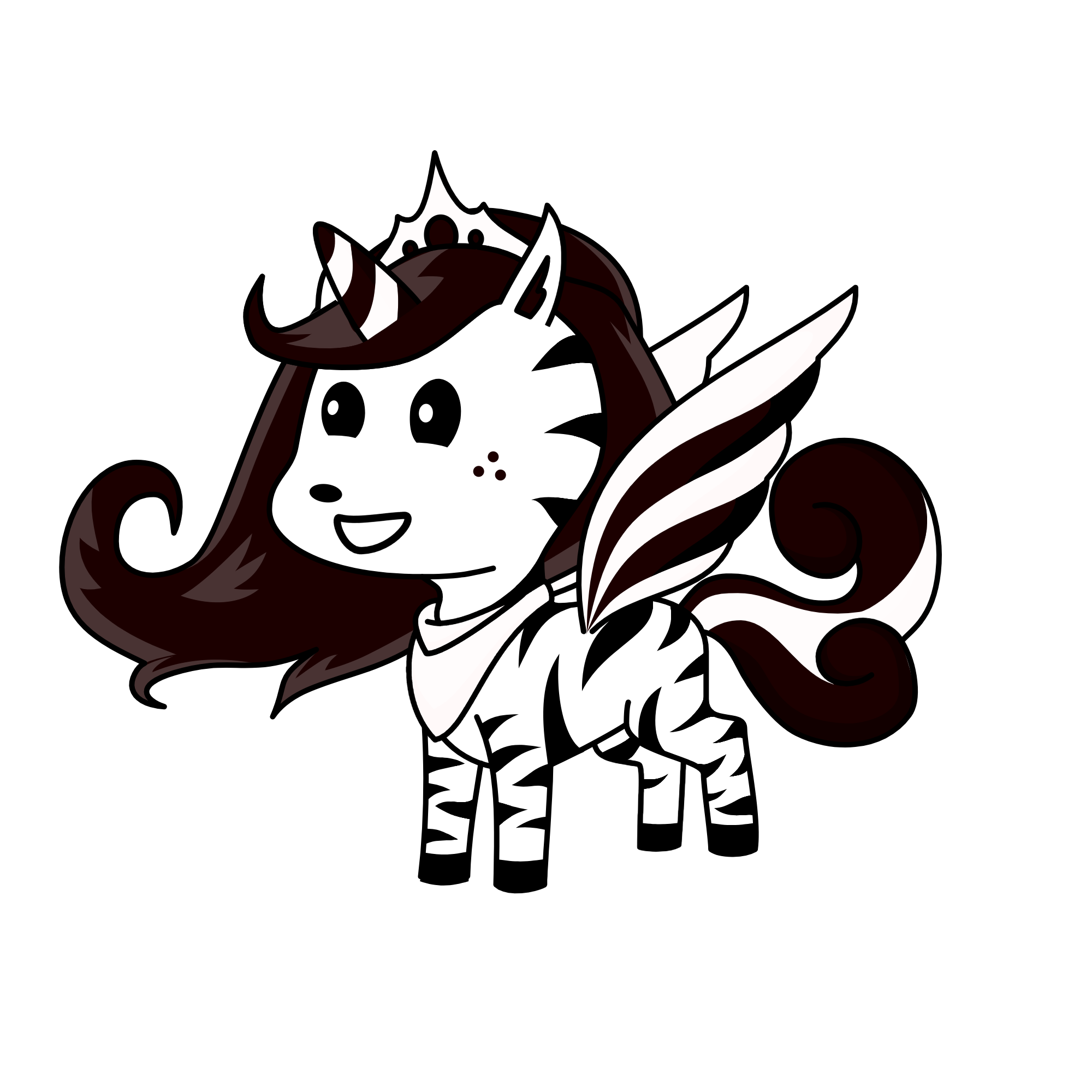 Queen Blight, the unicorn