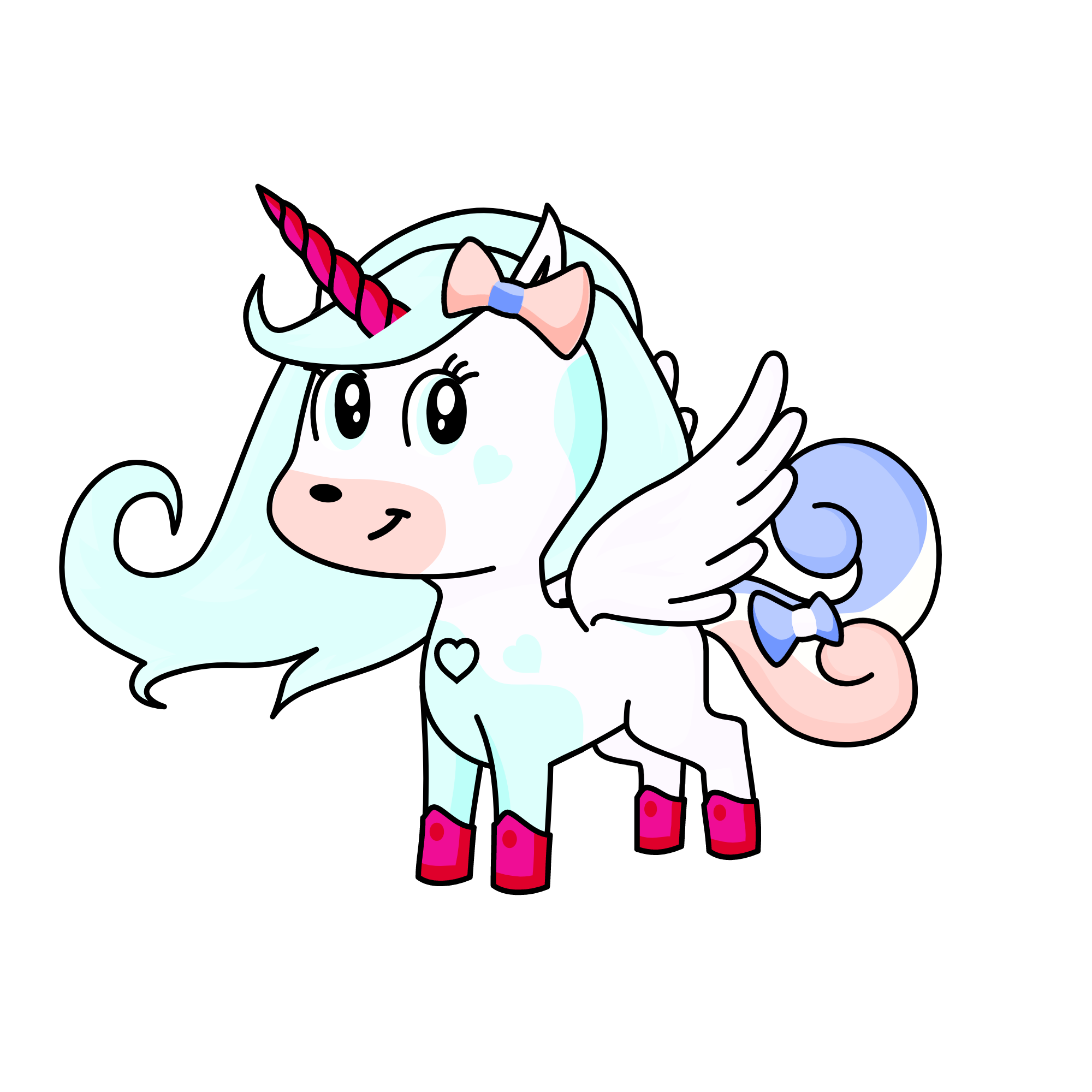 Cotton Candy, the unicorn