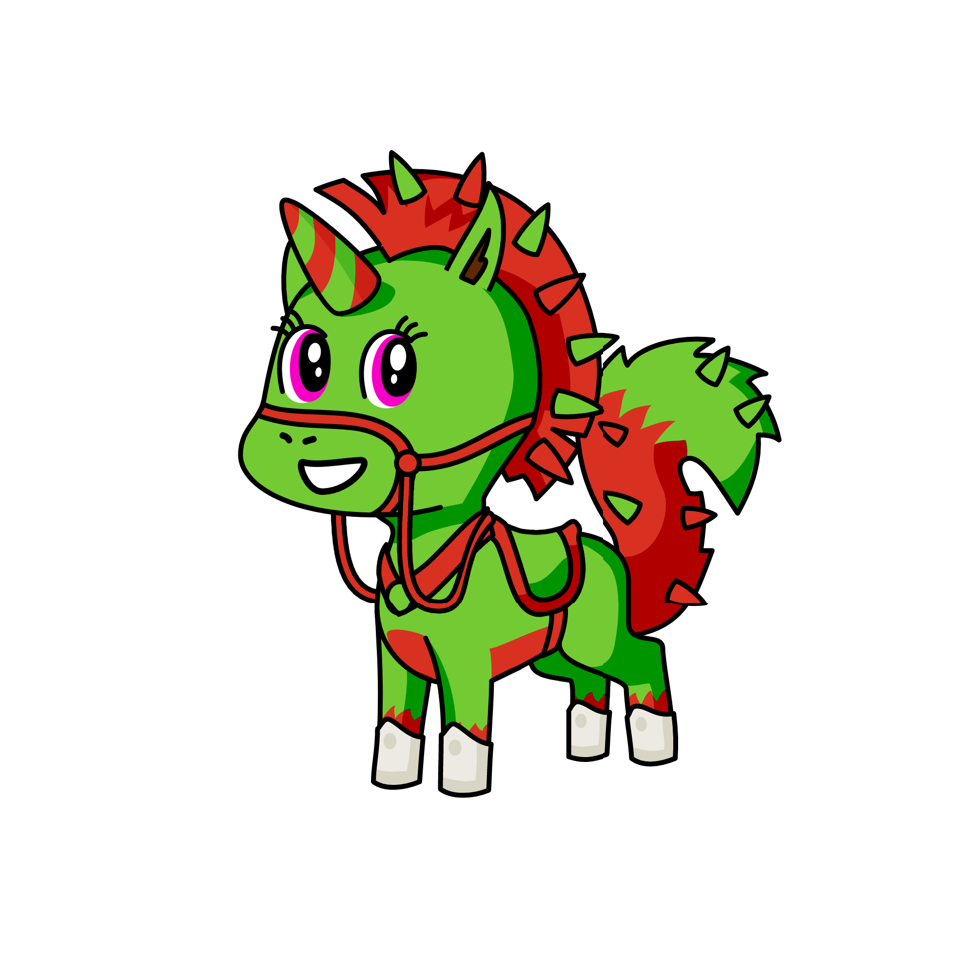 unicorn christmas, the unicorn