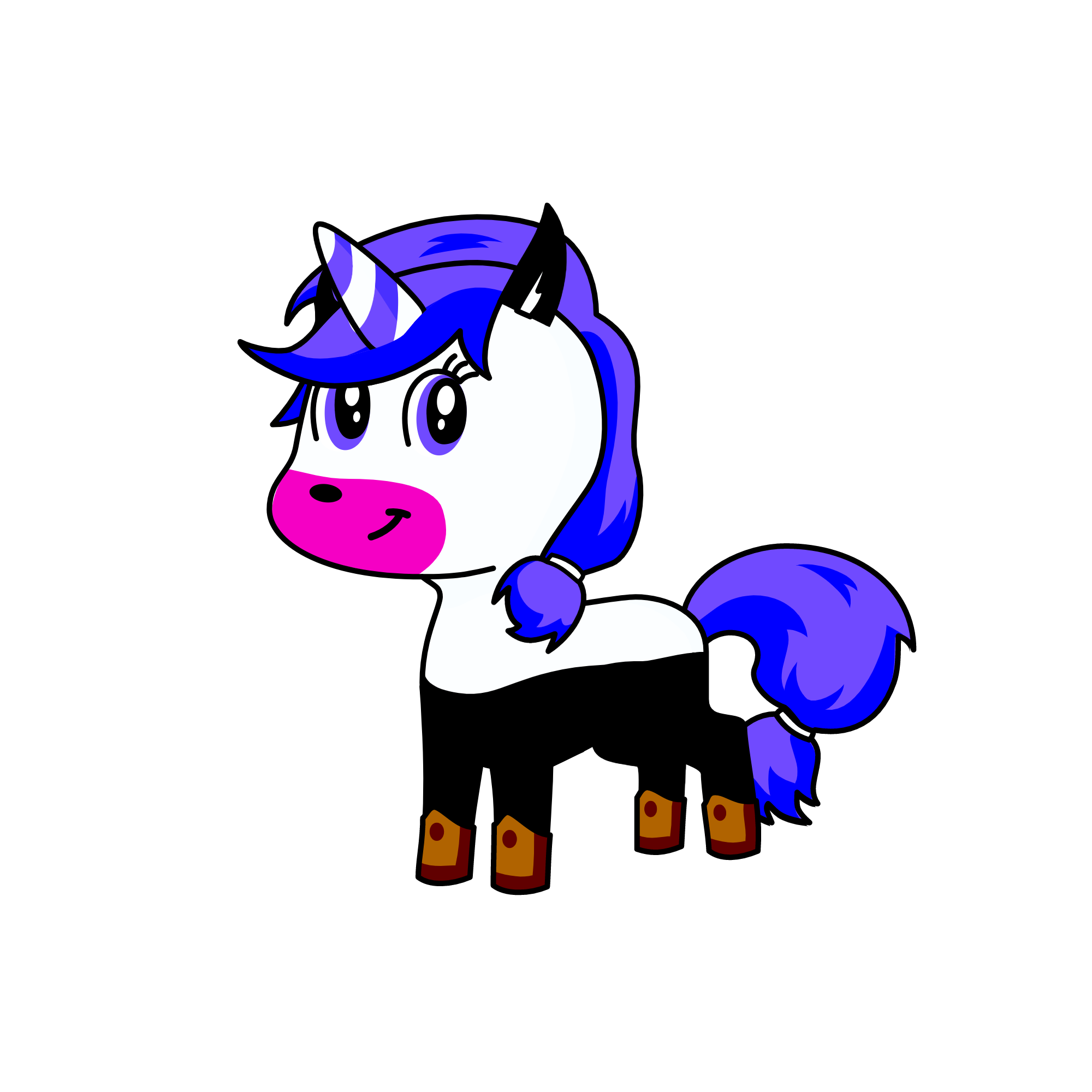 Mugy, the unicorn