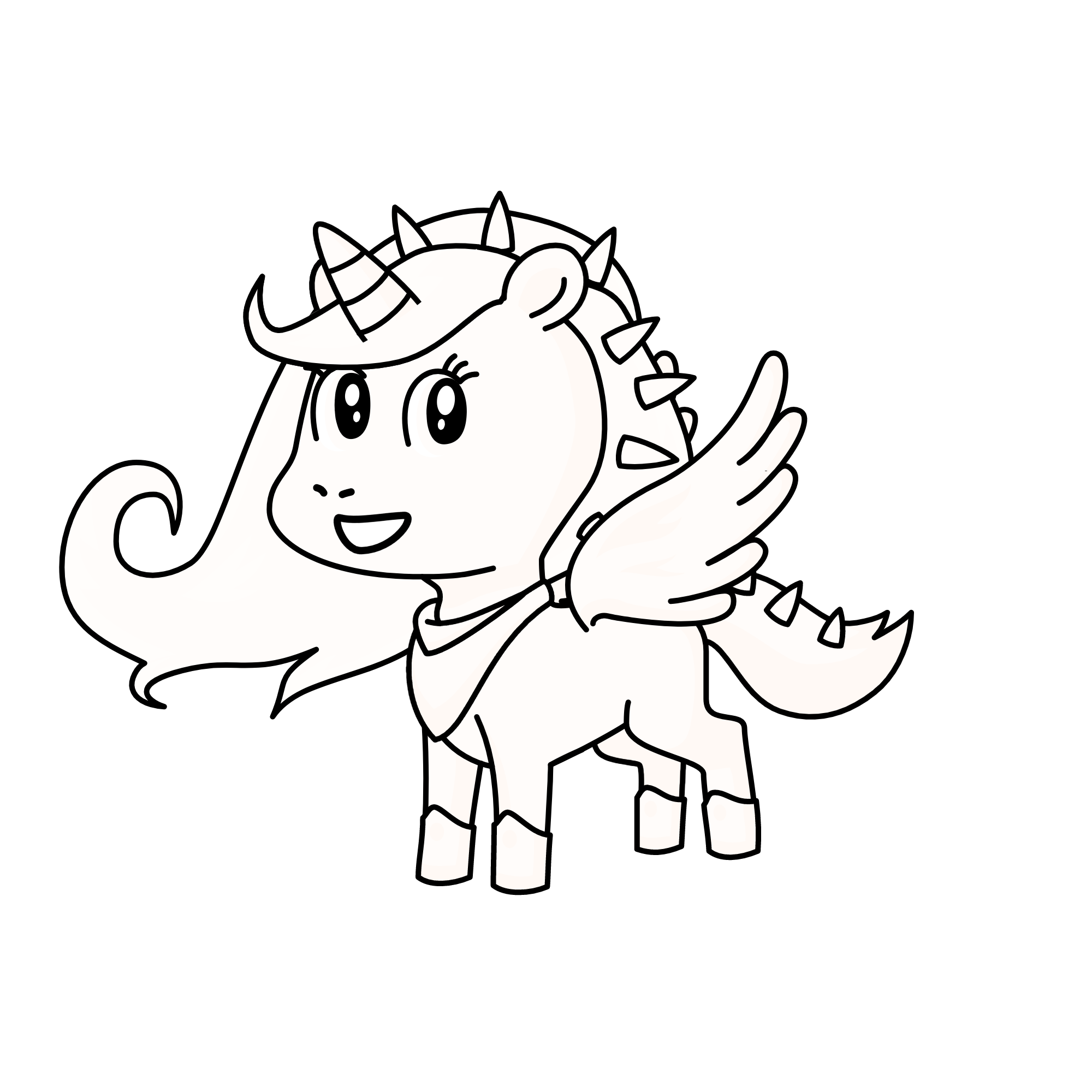 I Don't Fit In, the unicorn