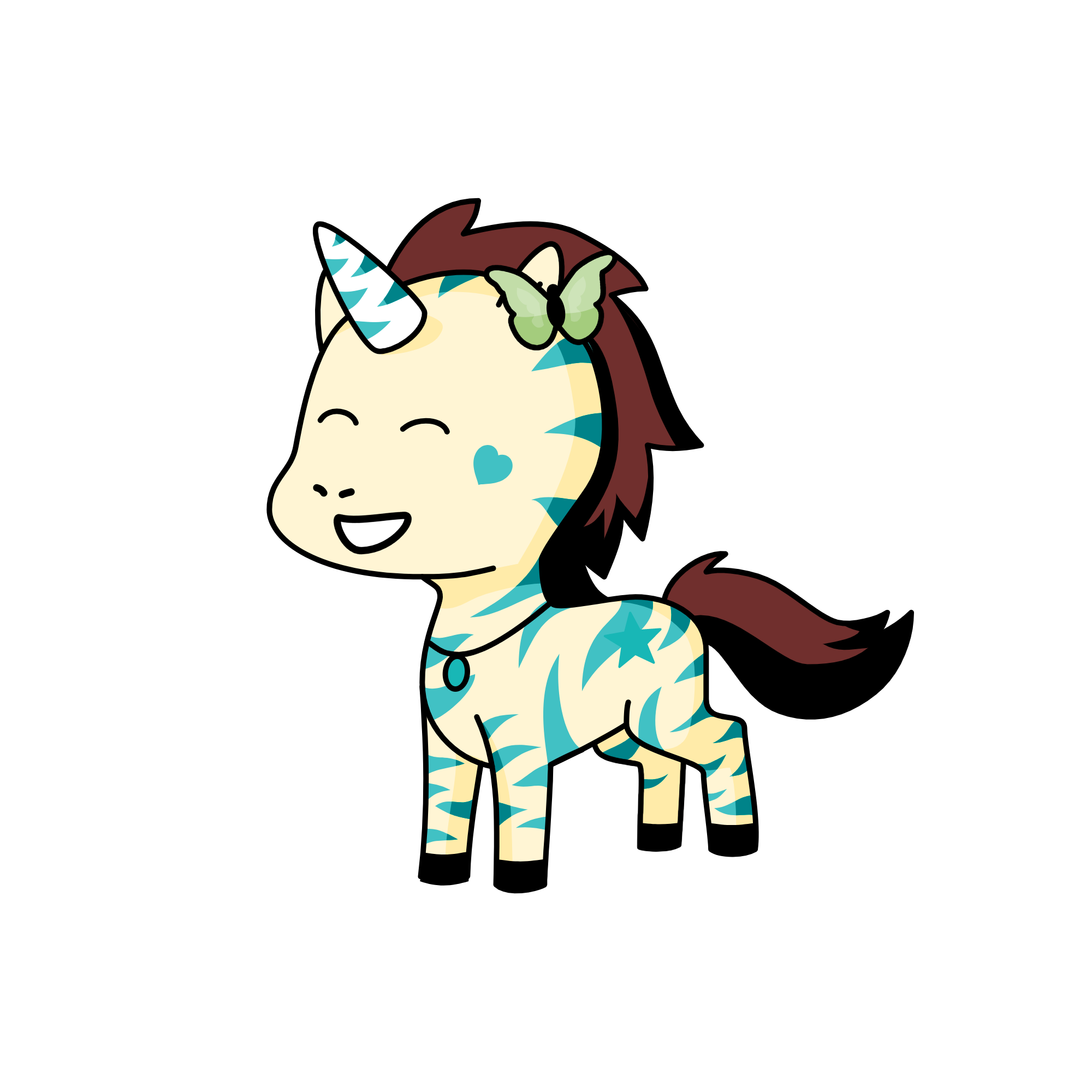My Teacher!, the unicorn