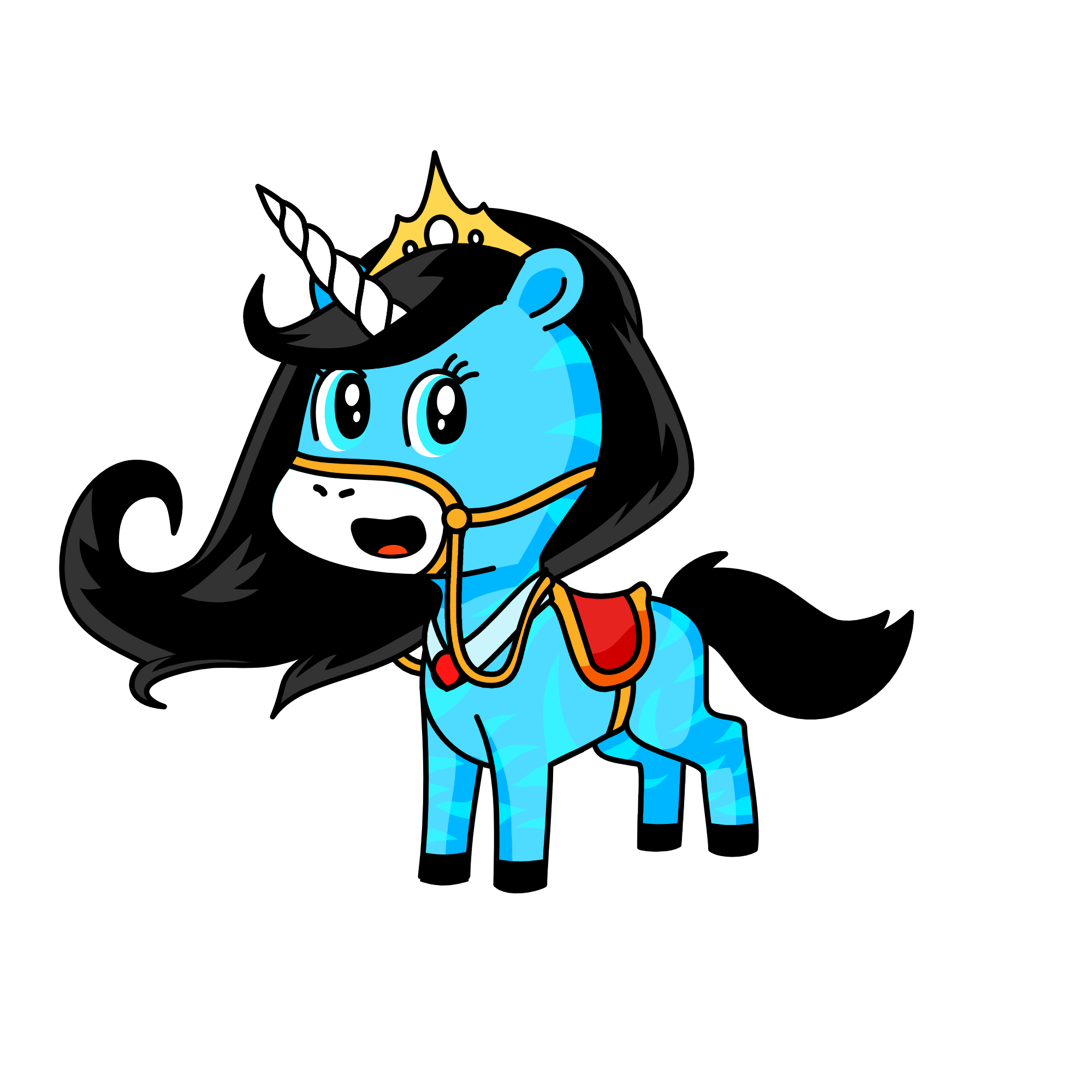Jasmine, the unicorn