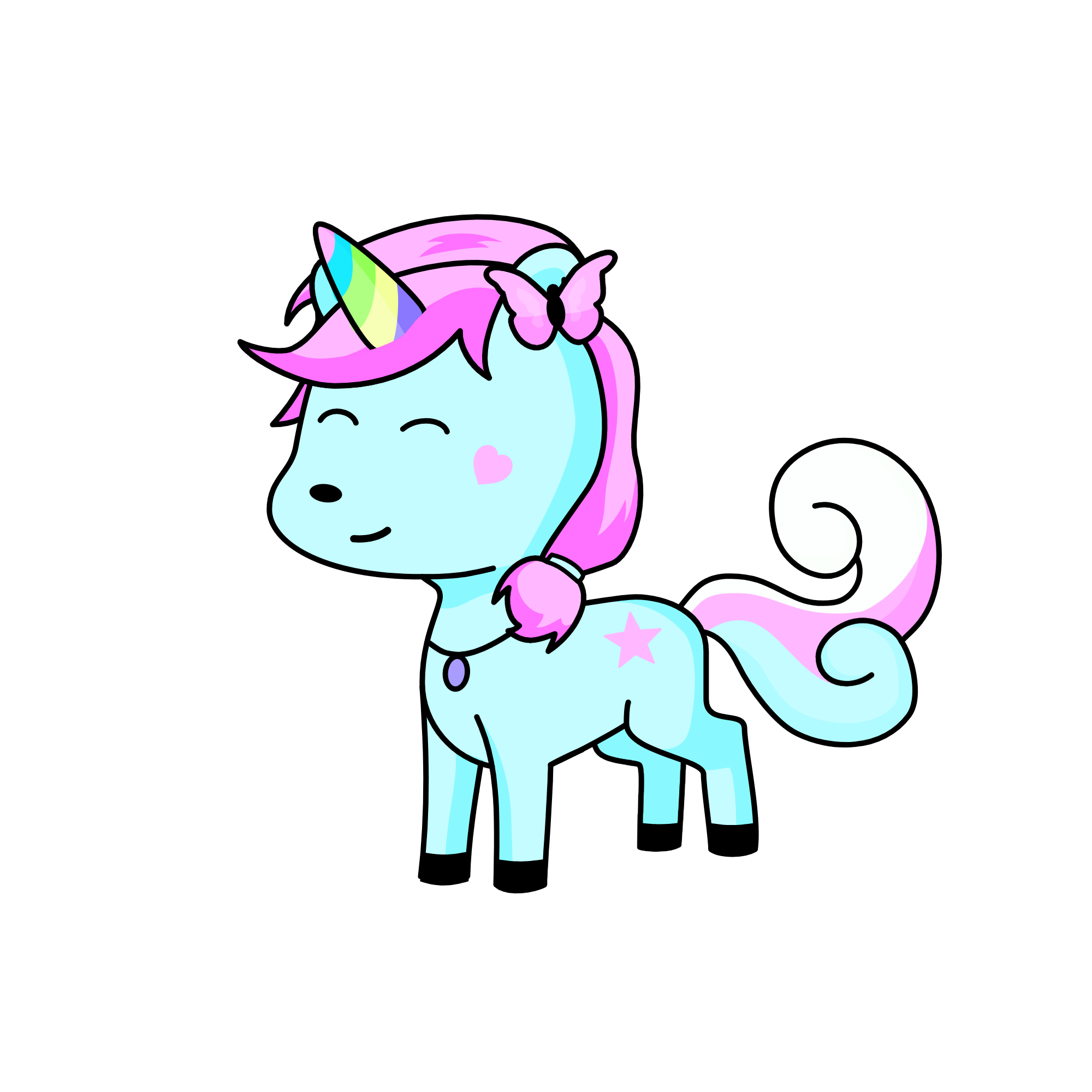 ☆Rainbow☆, the unicorn