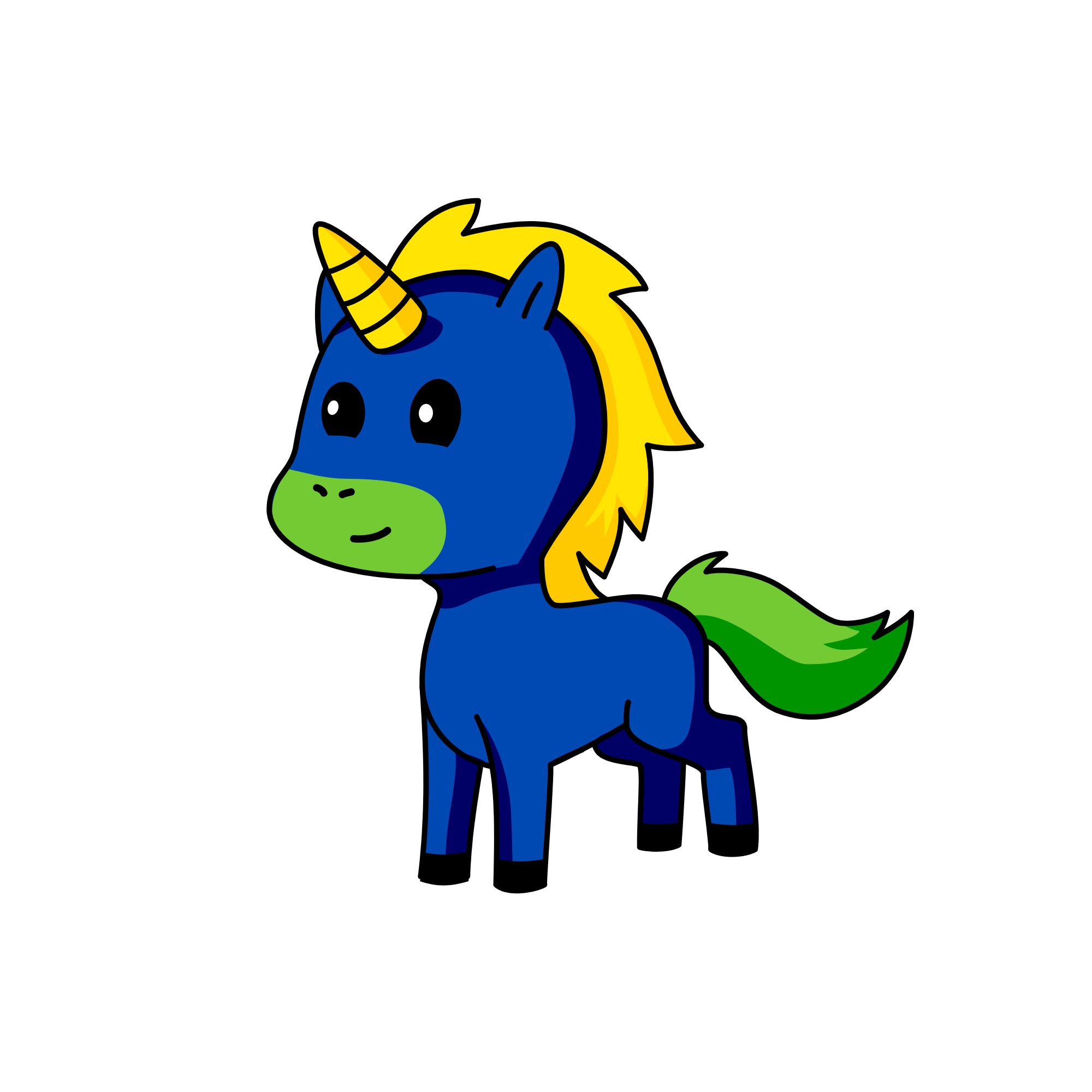 Colon, the unicorn