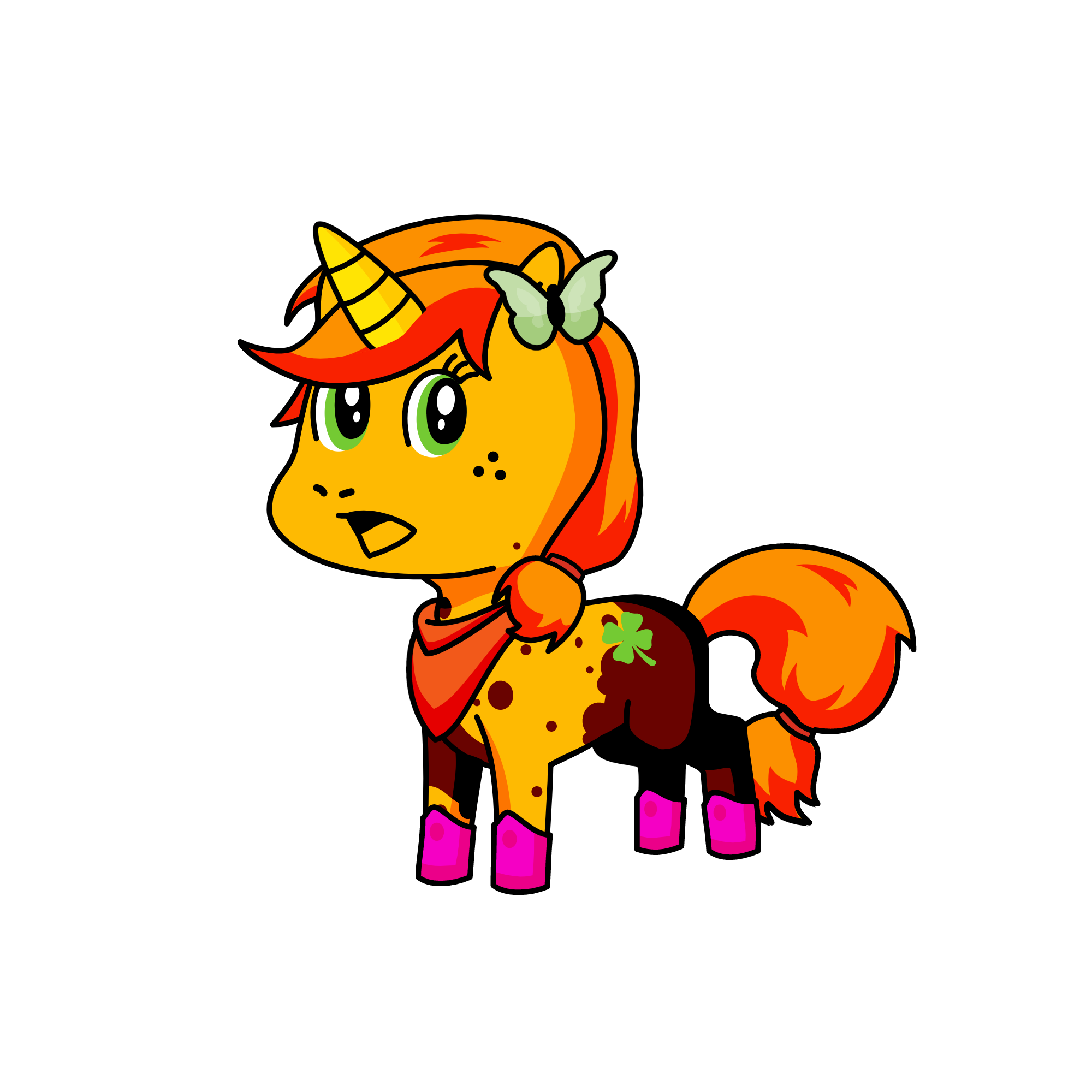 applejack, the unicorn