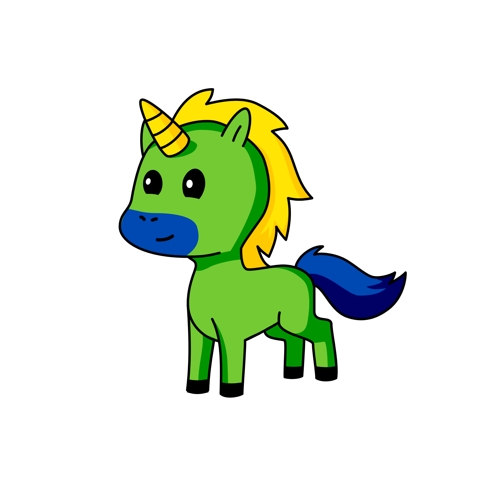 Colon, the unicorn