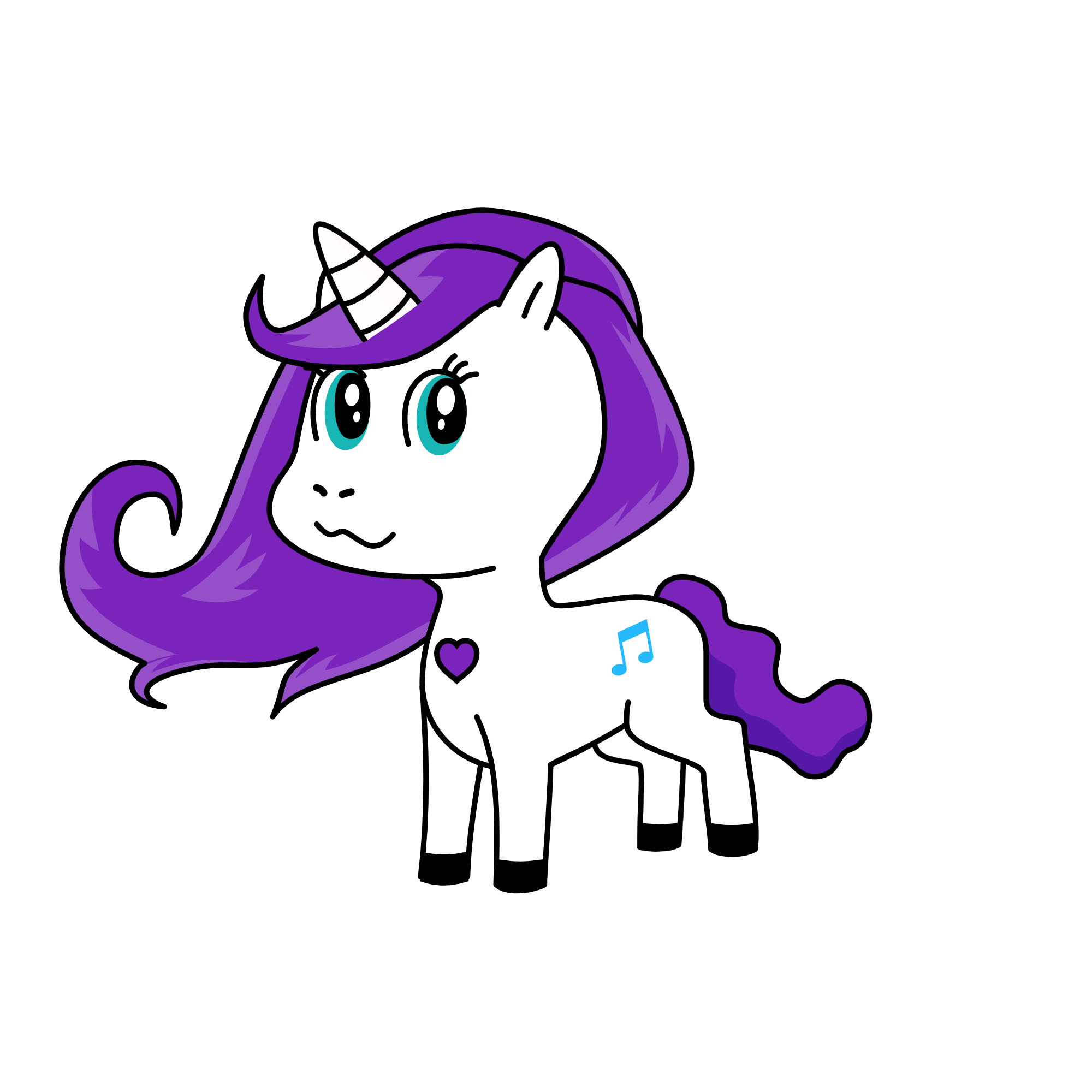 rarity, the unicorn