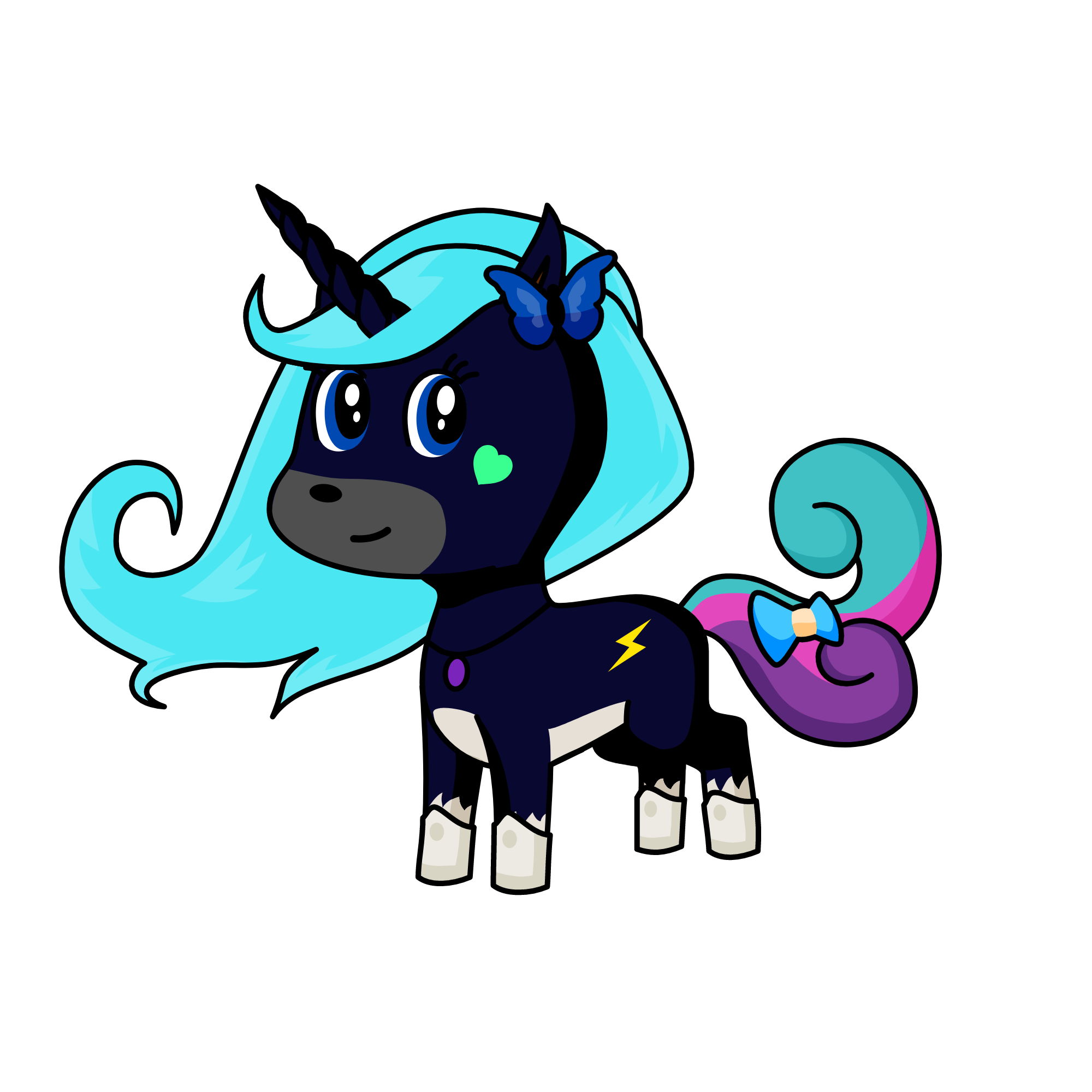 Darkness, the unicorn