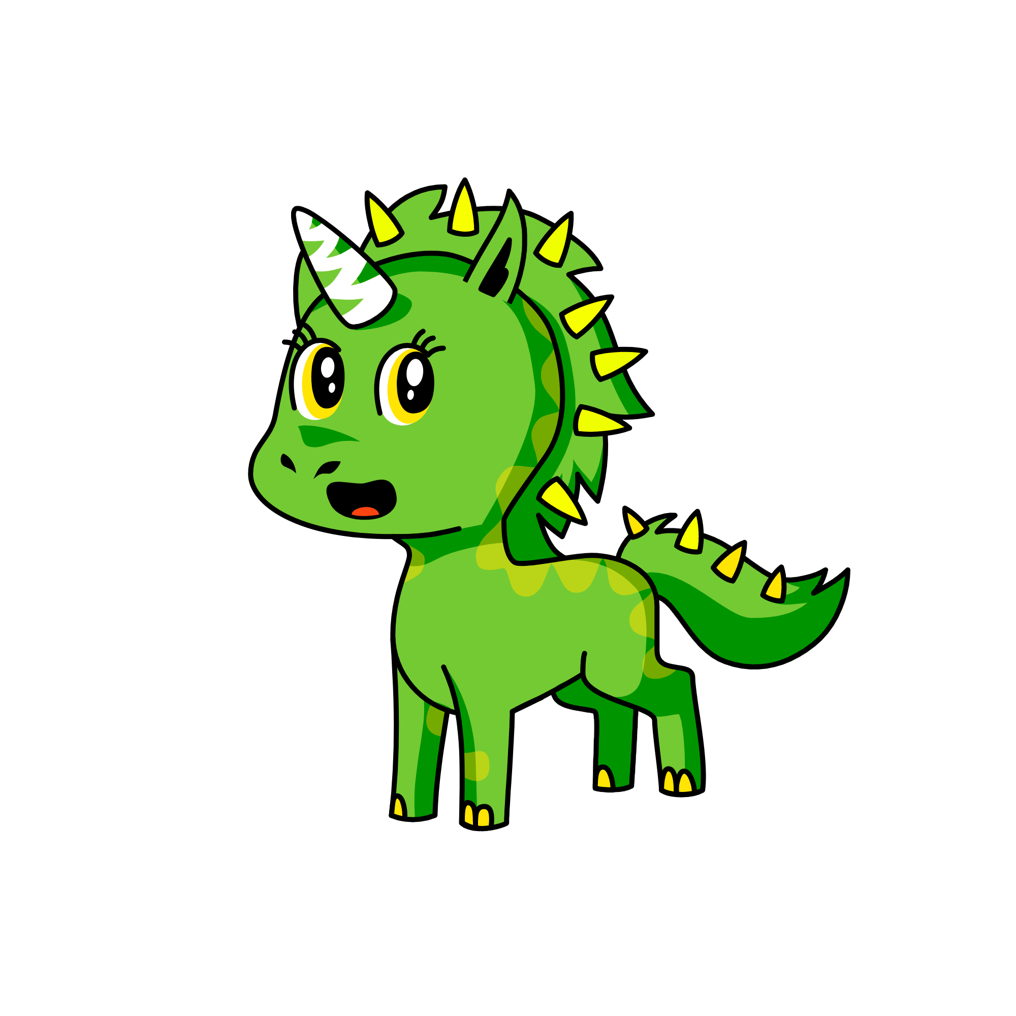 dragon unicorn, the unicorn