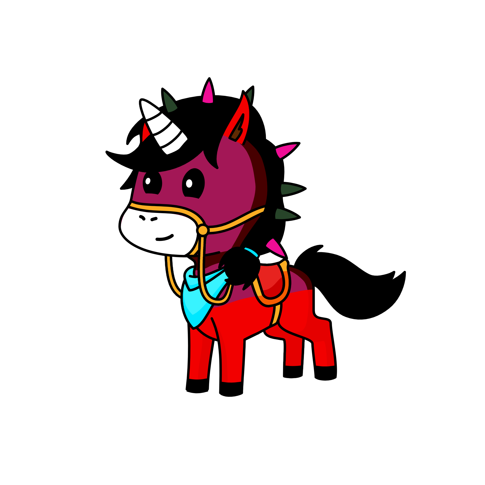 Aladdin, the unicorn