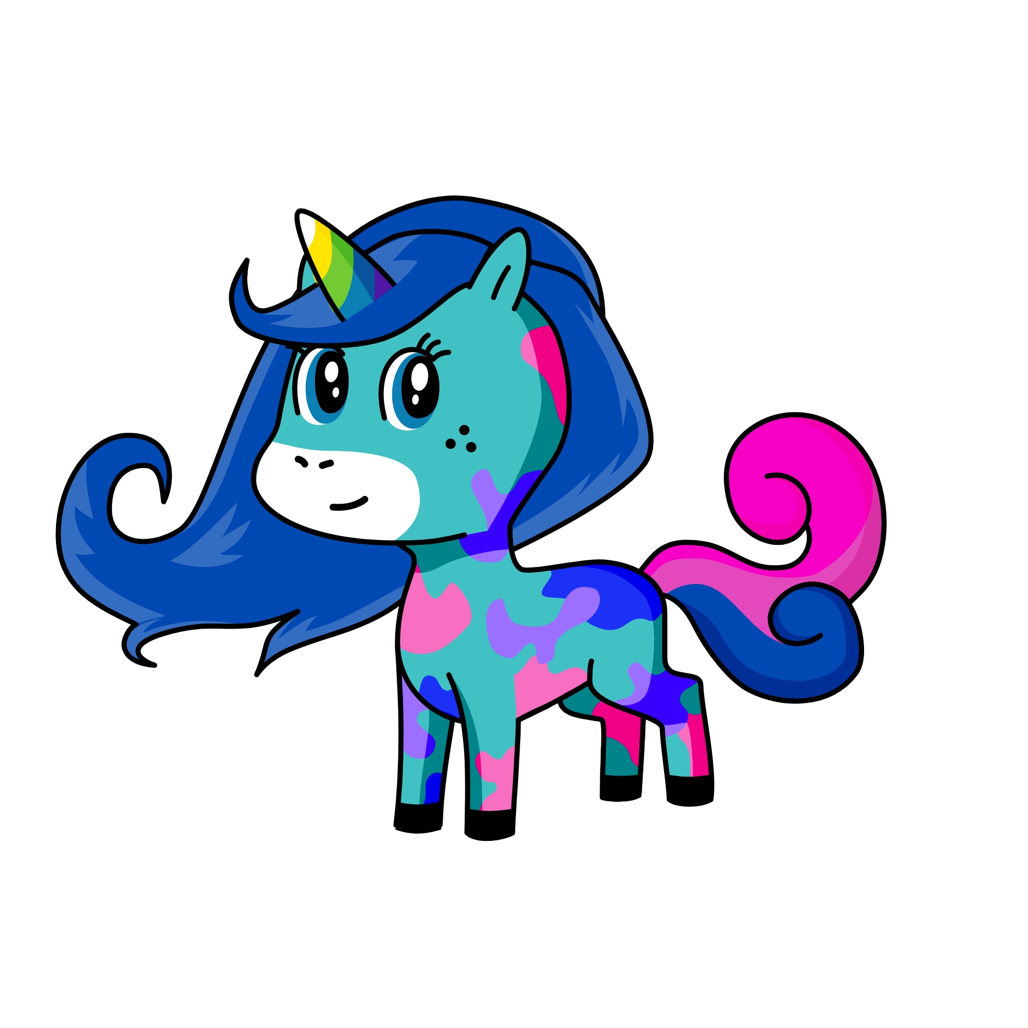 Salina, the unicorn