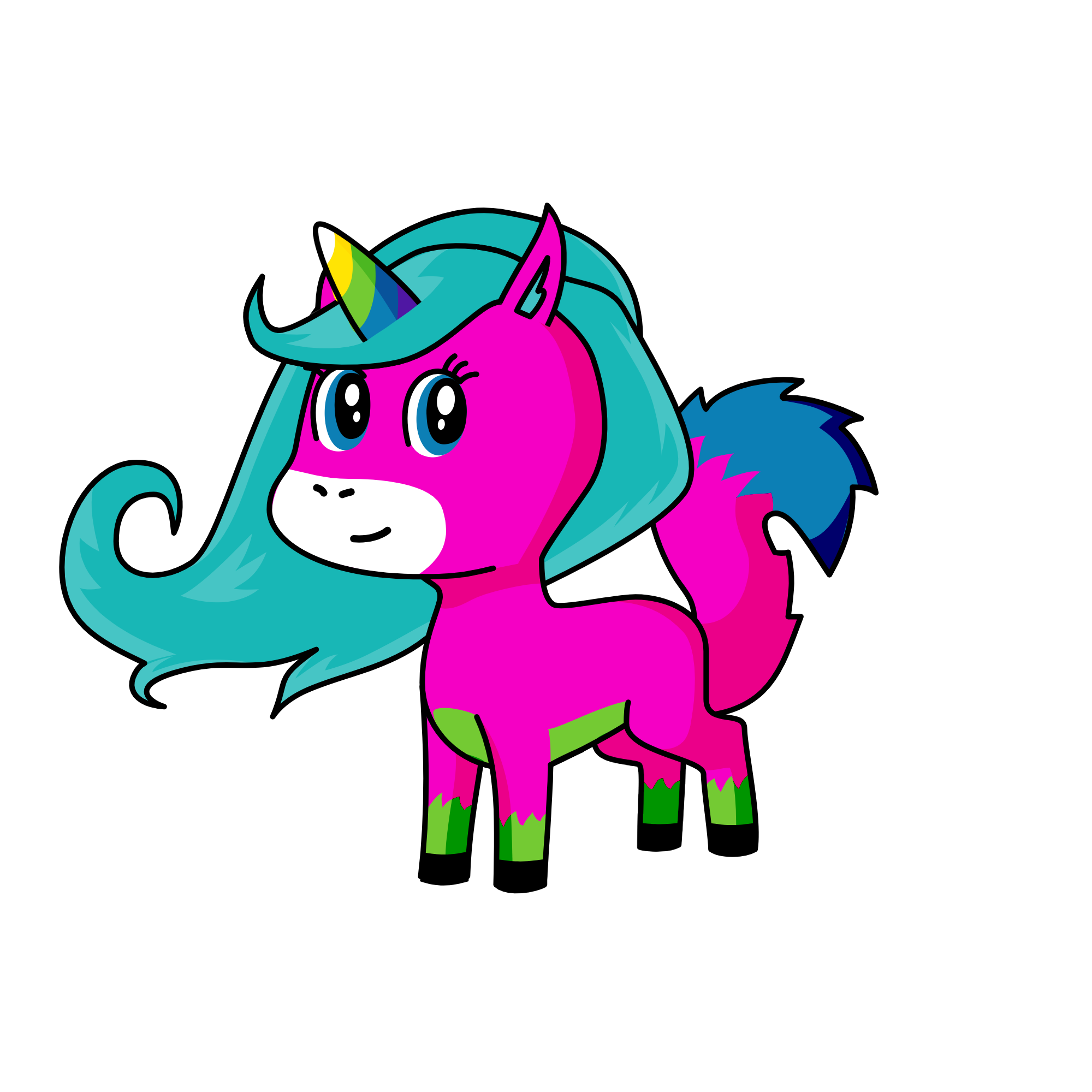 Lala, the unicorn