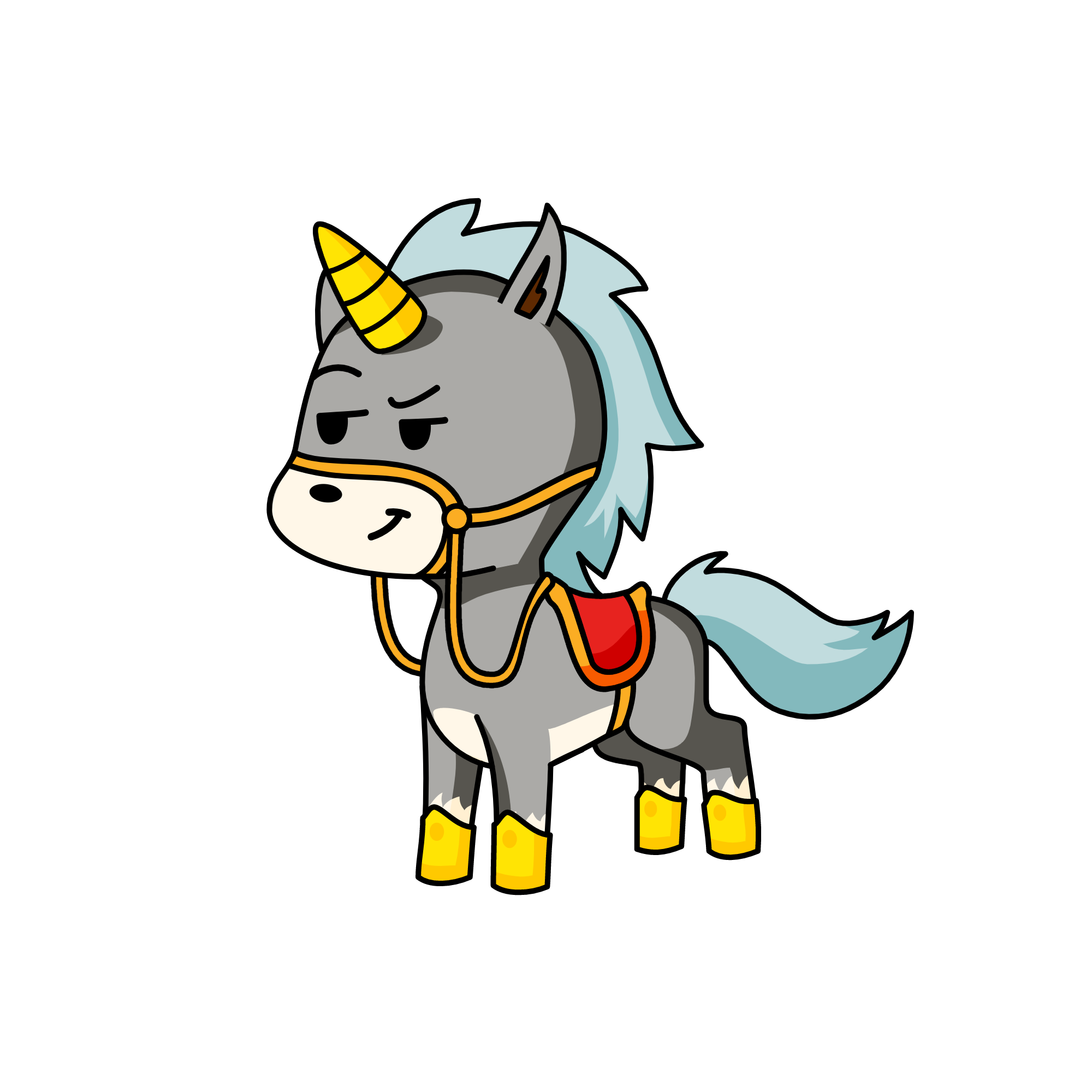 Daphy, the unicorn