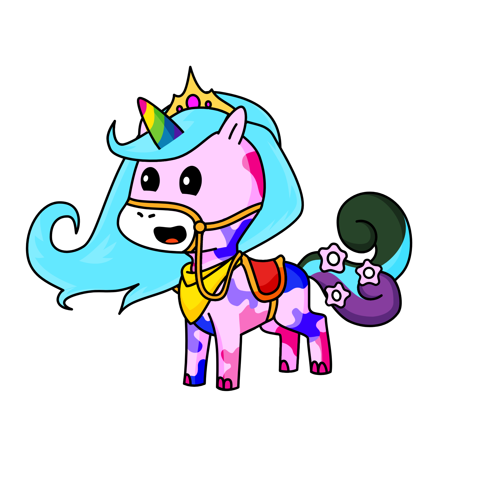 queen, the unicorn
