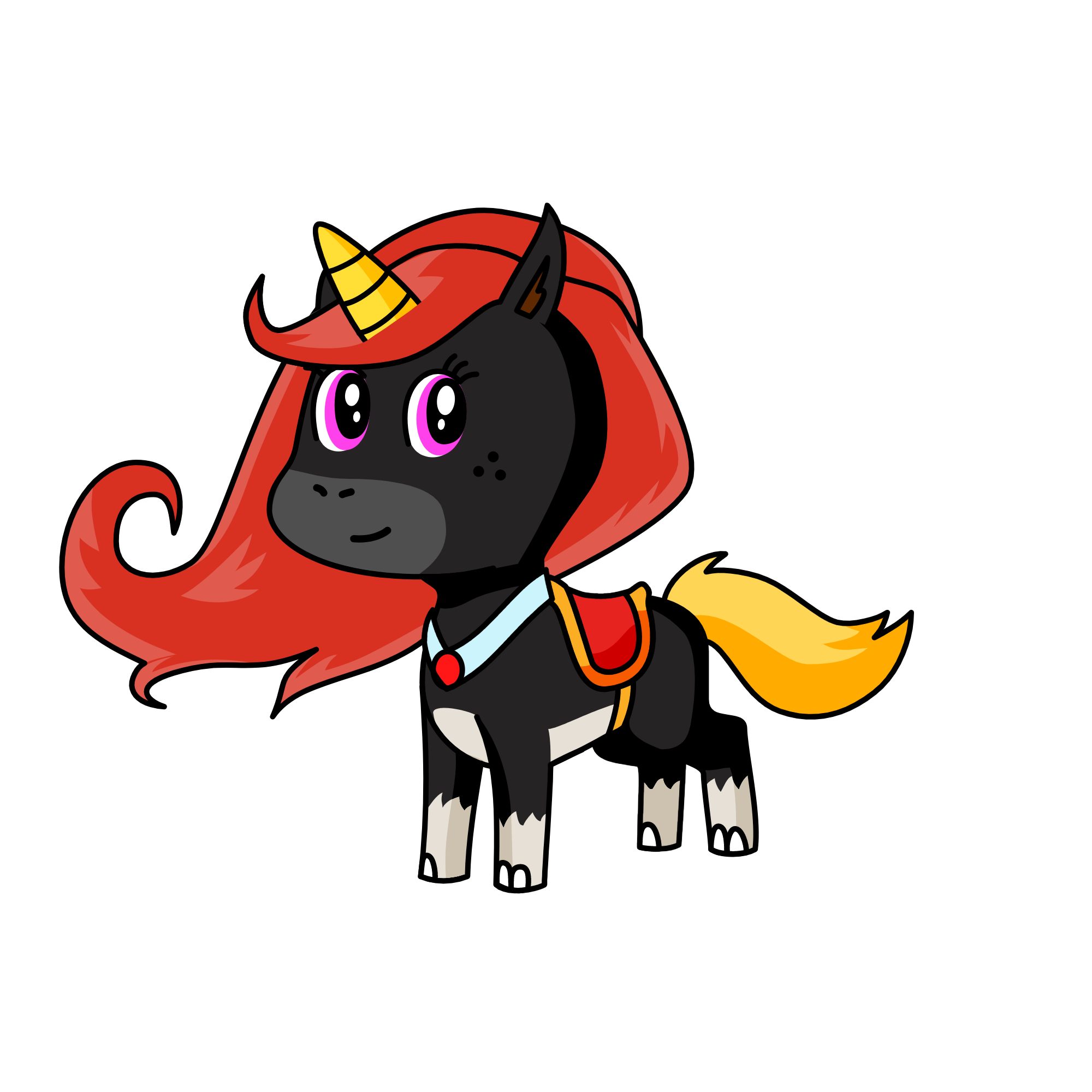 drew, the unicorn
