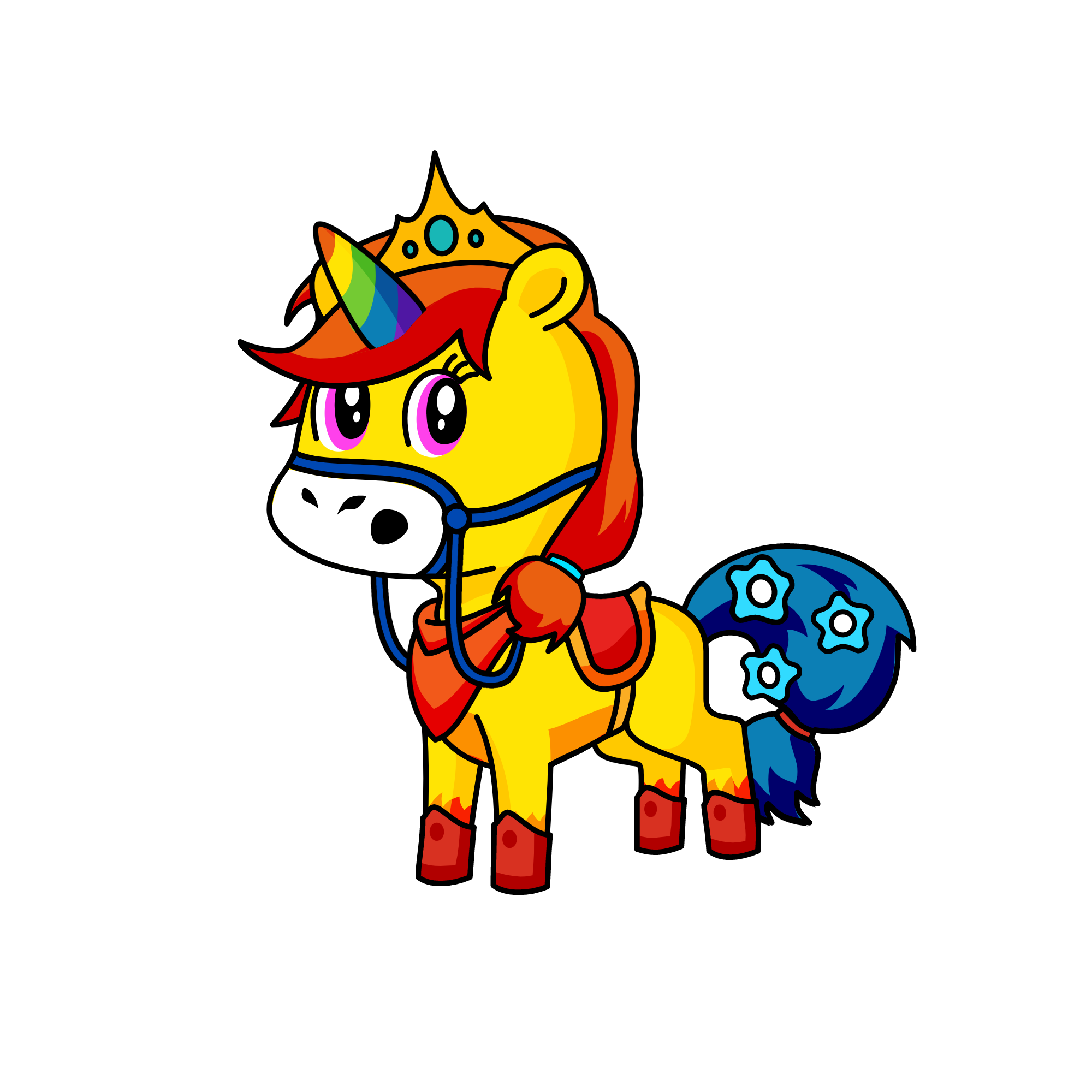 Beky, the unicorn