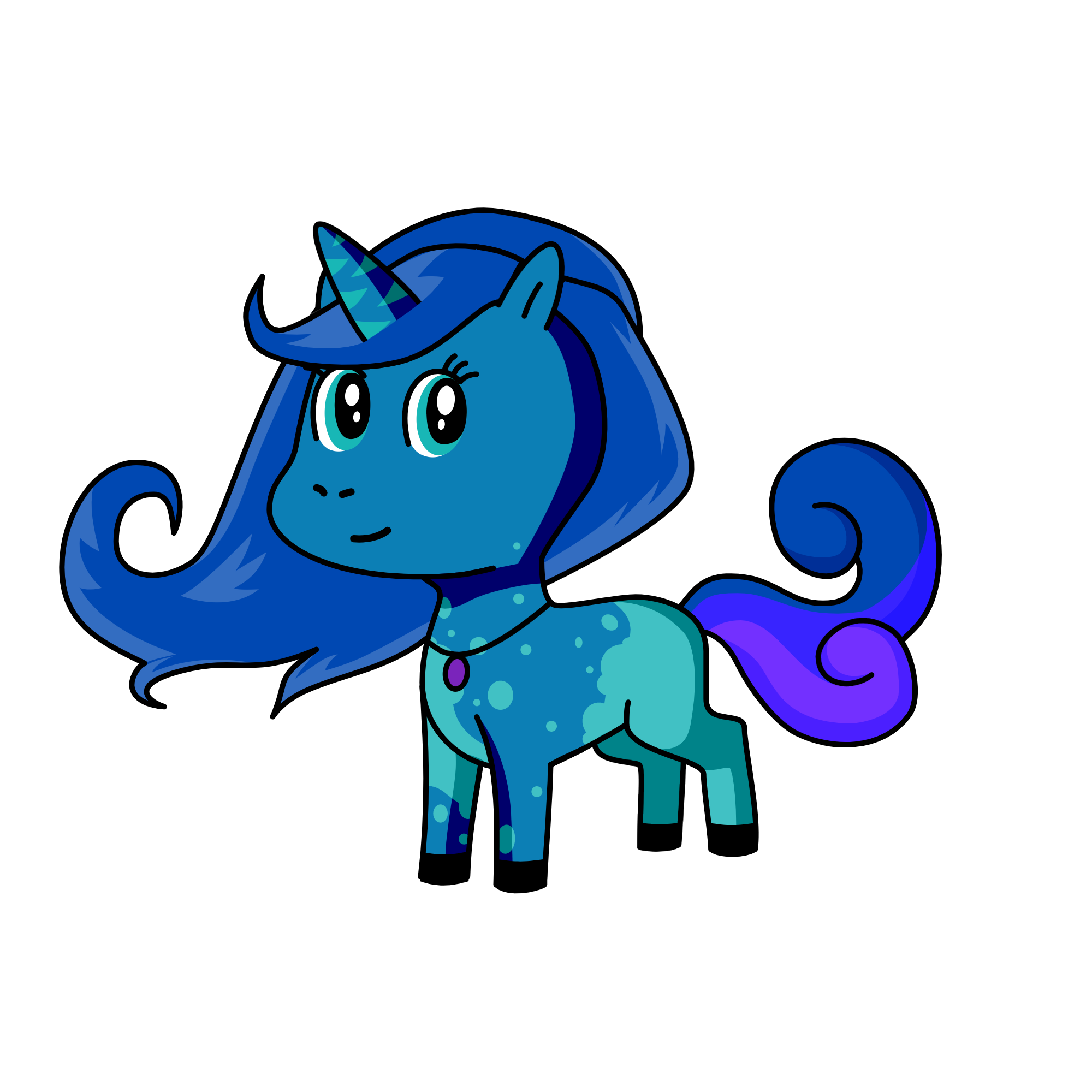 luna, the unicorn