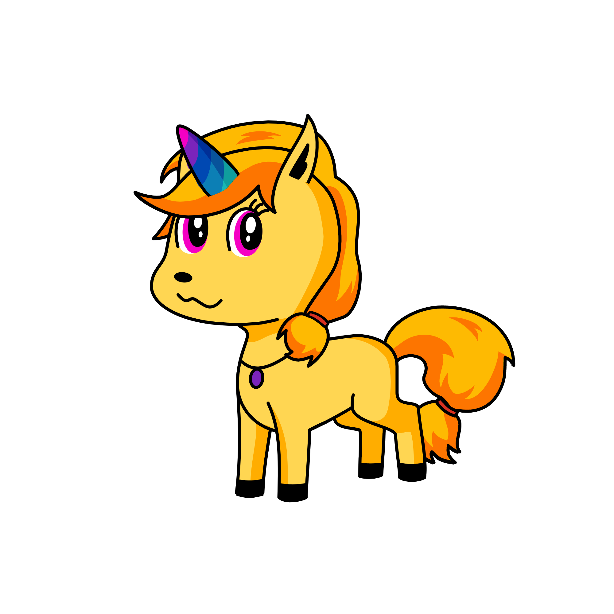 APPLE JACK, the unicorn