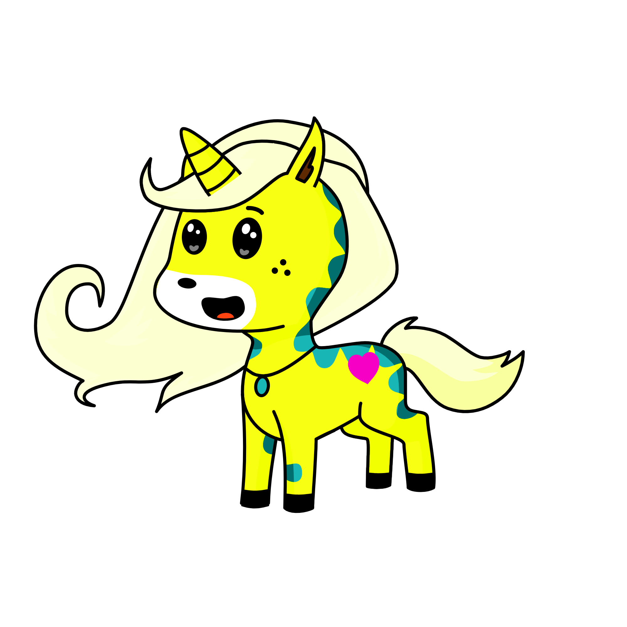 luna love good, the unicorn