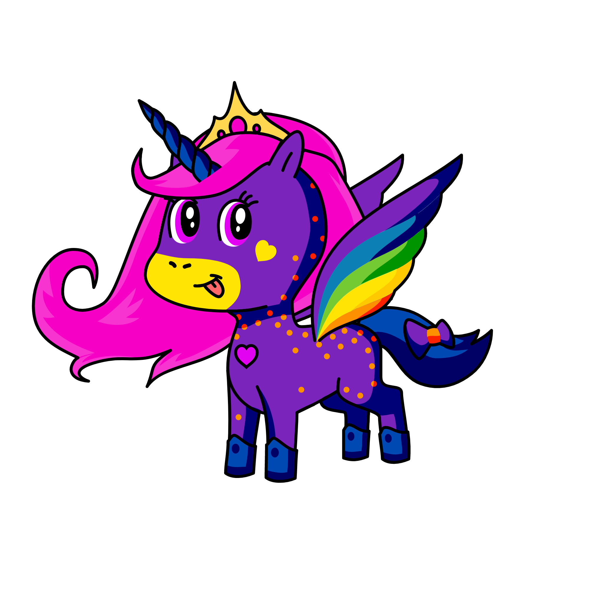 MOON, the unicorn