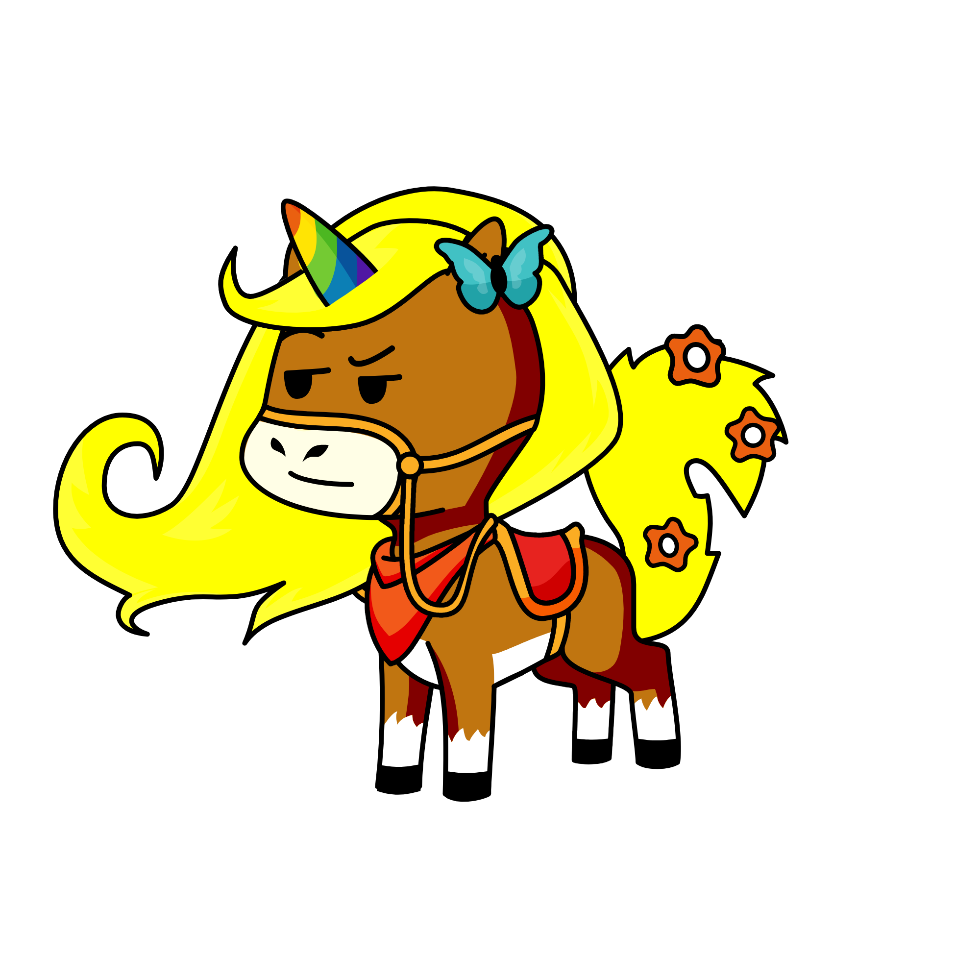 I am is a good uyl, the unicorn