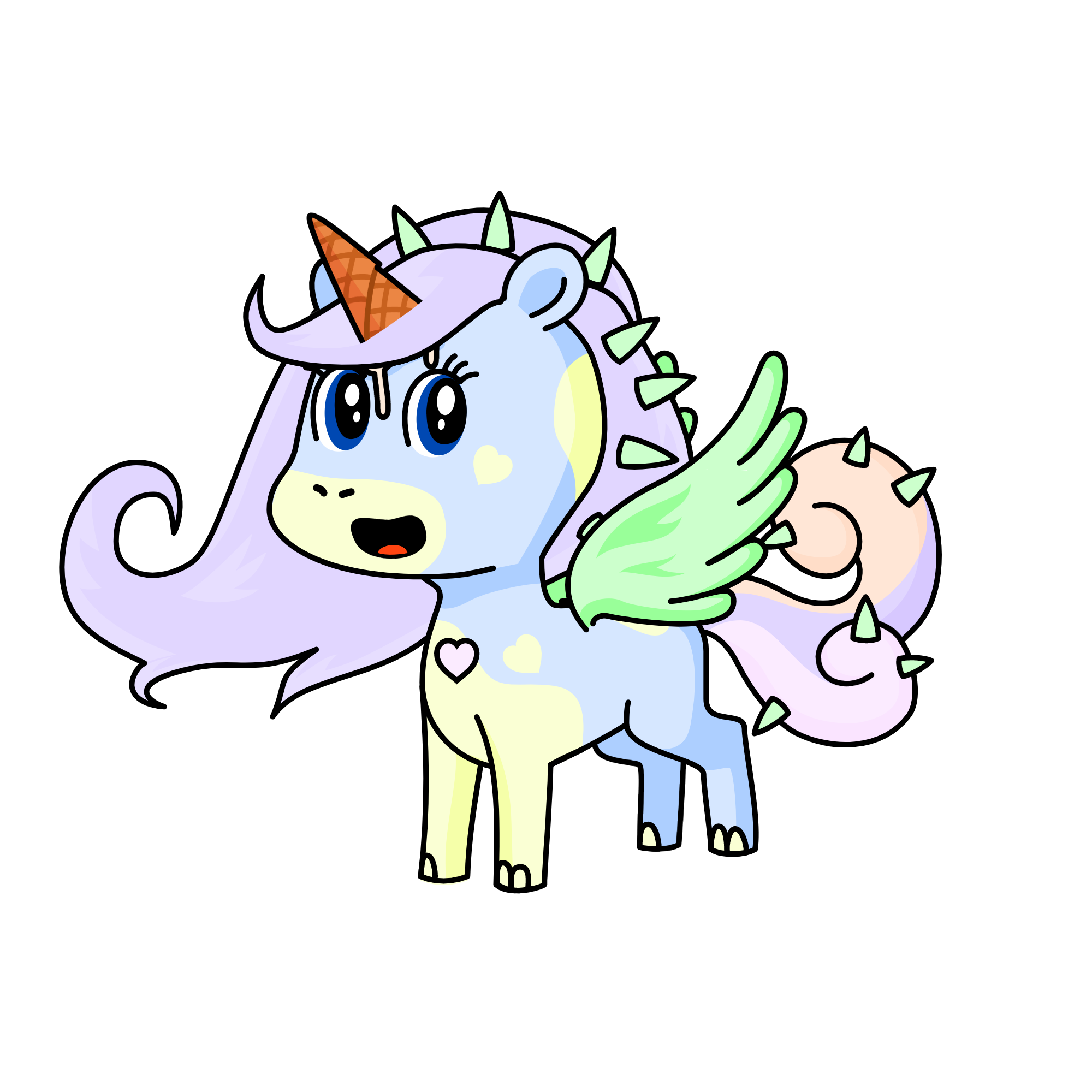 Wild Sorbet, the unicorn