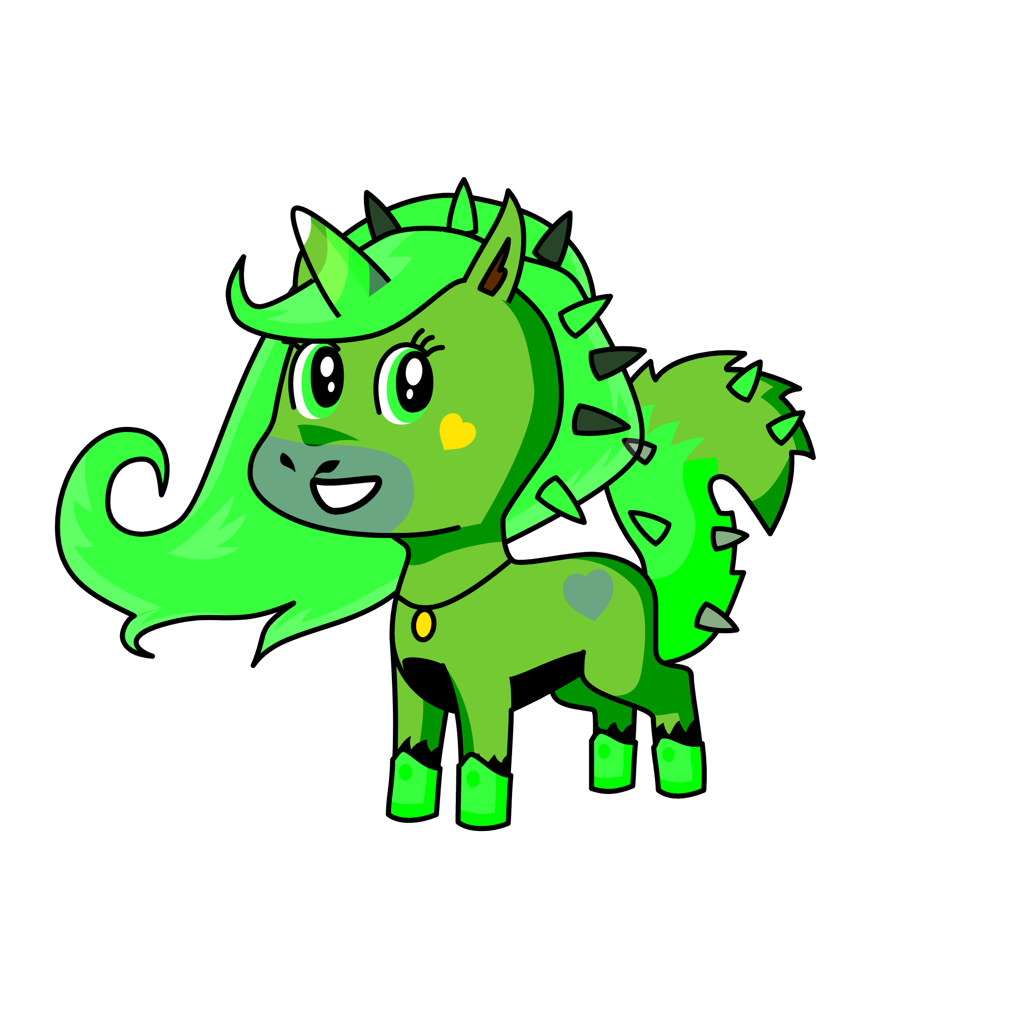 forest, the unicorn
