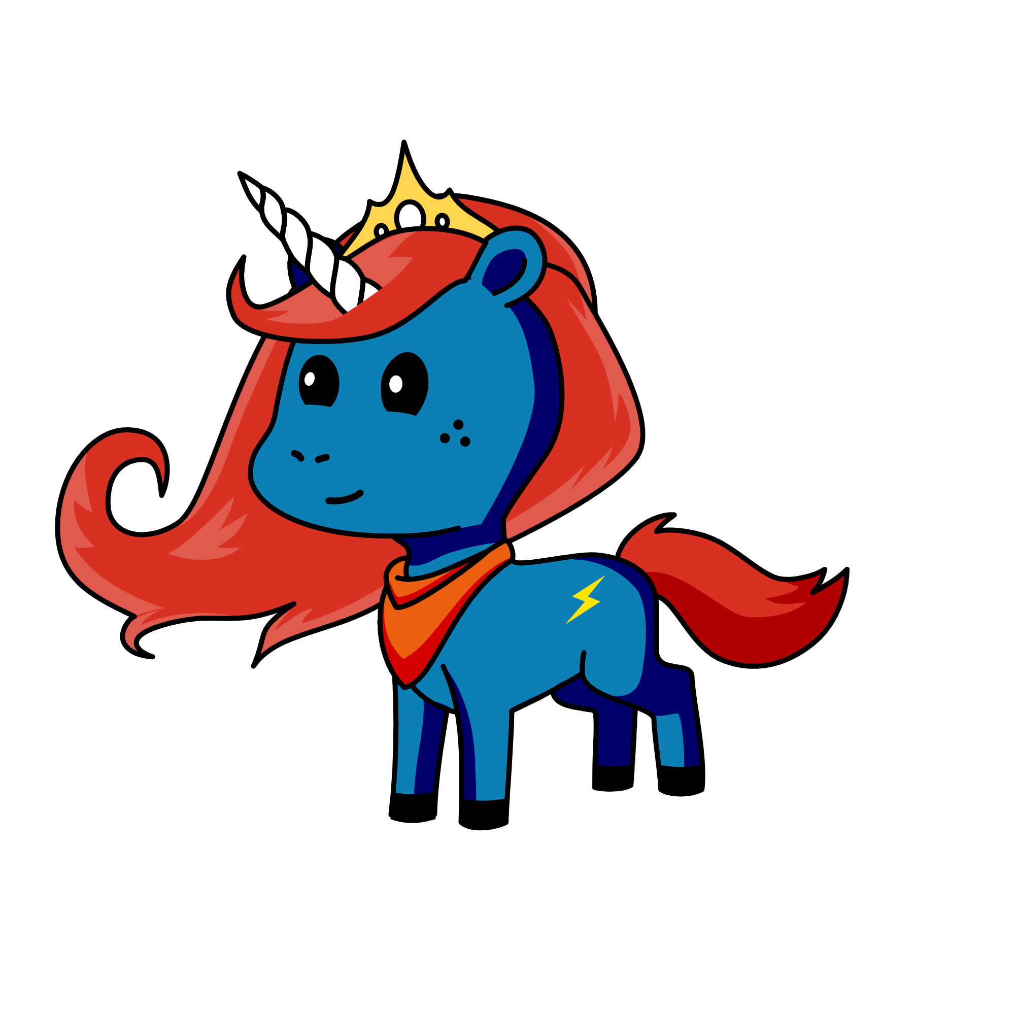 Merida, the unicorn