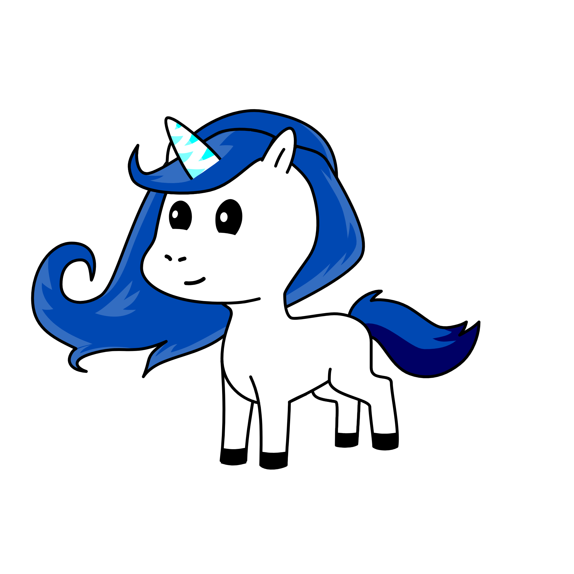 Calina, the unicorn