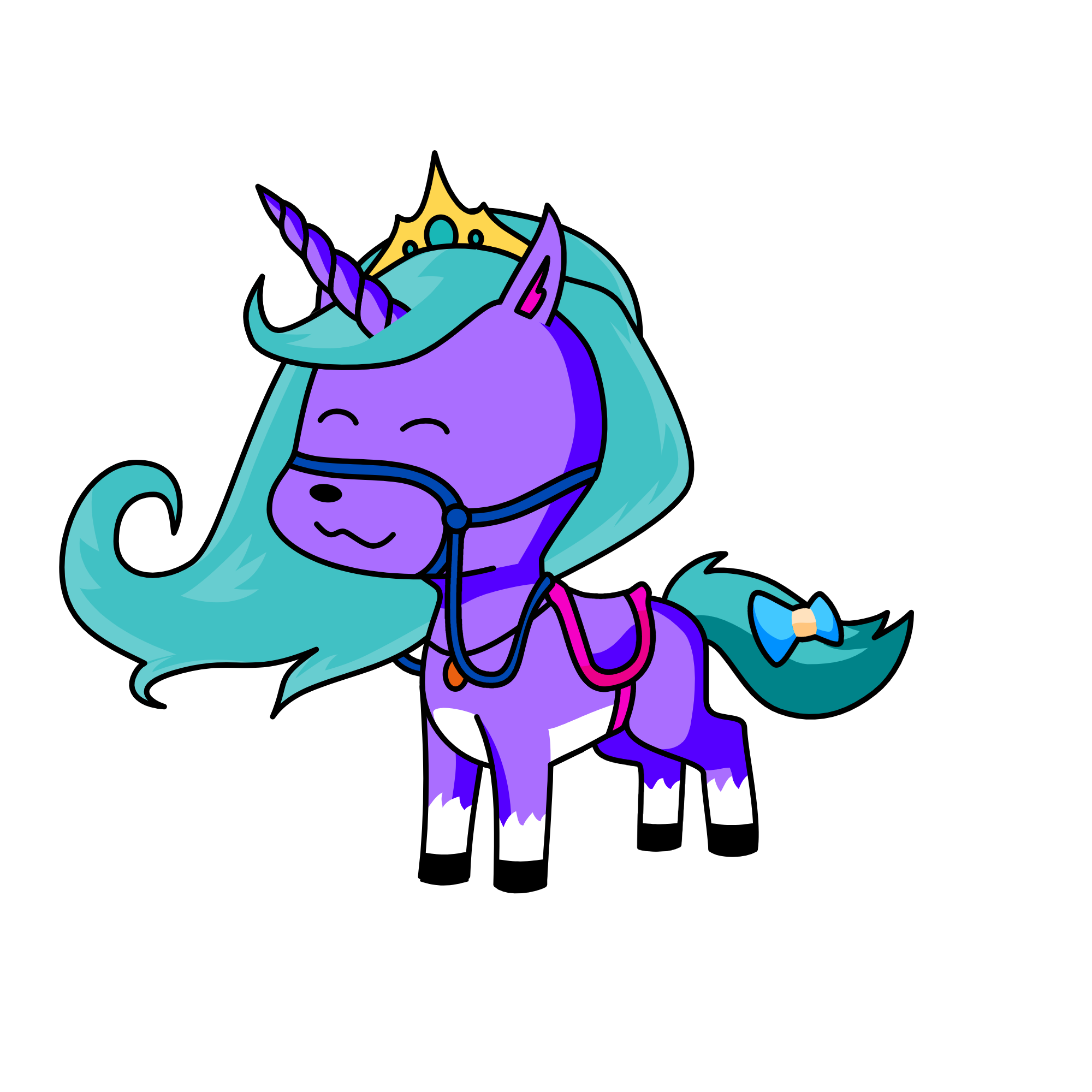 Winter the Snow Unicorn, the unicorn
