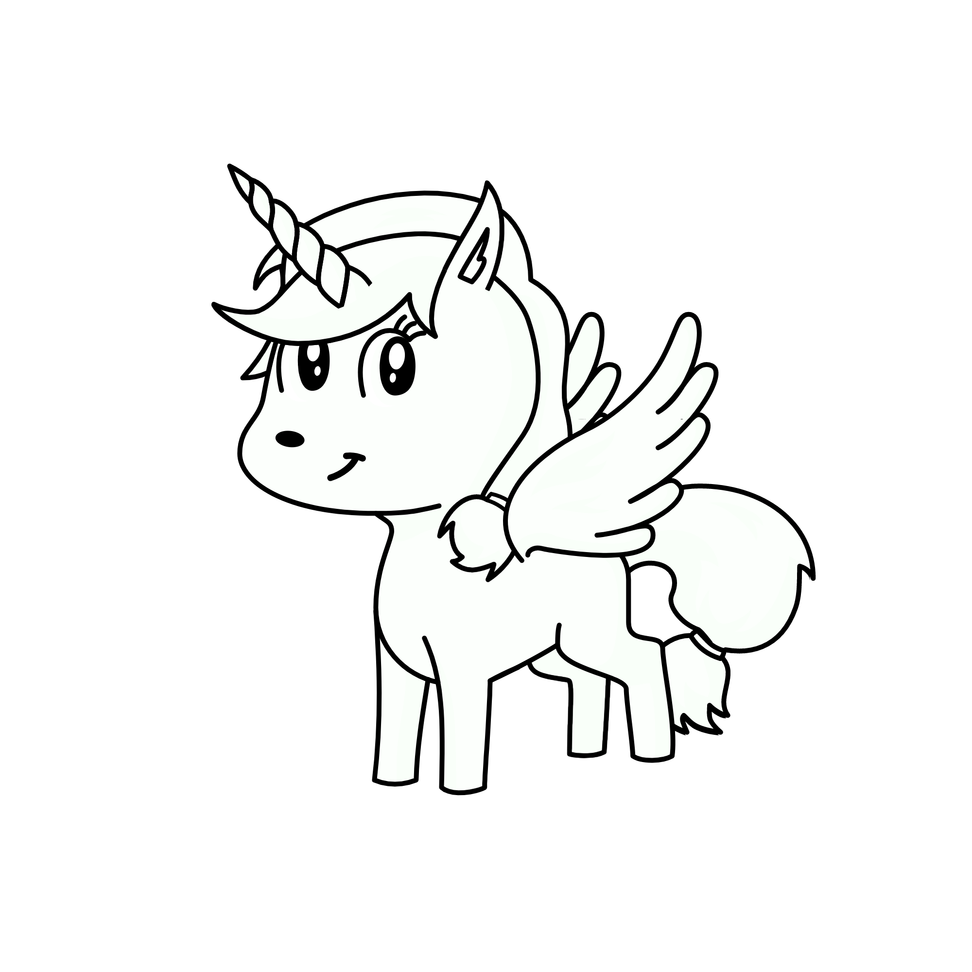 ghosty, the unicorn