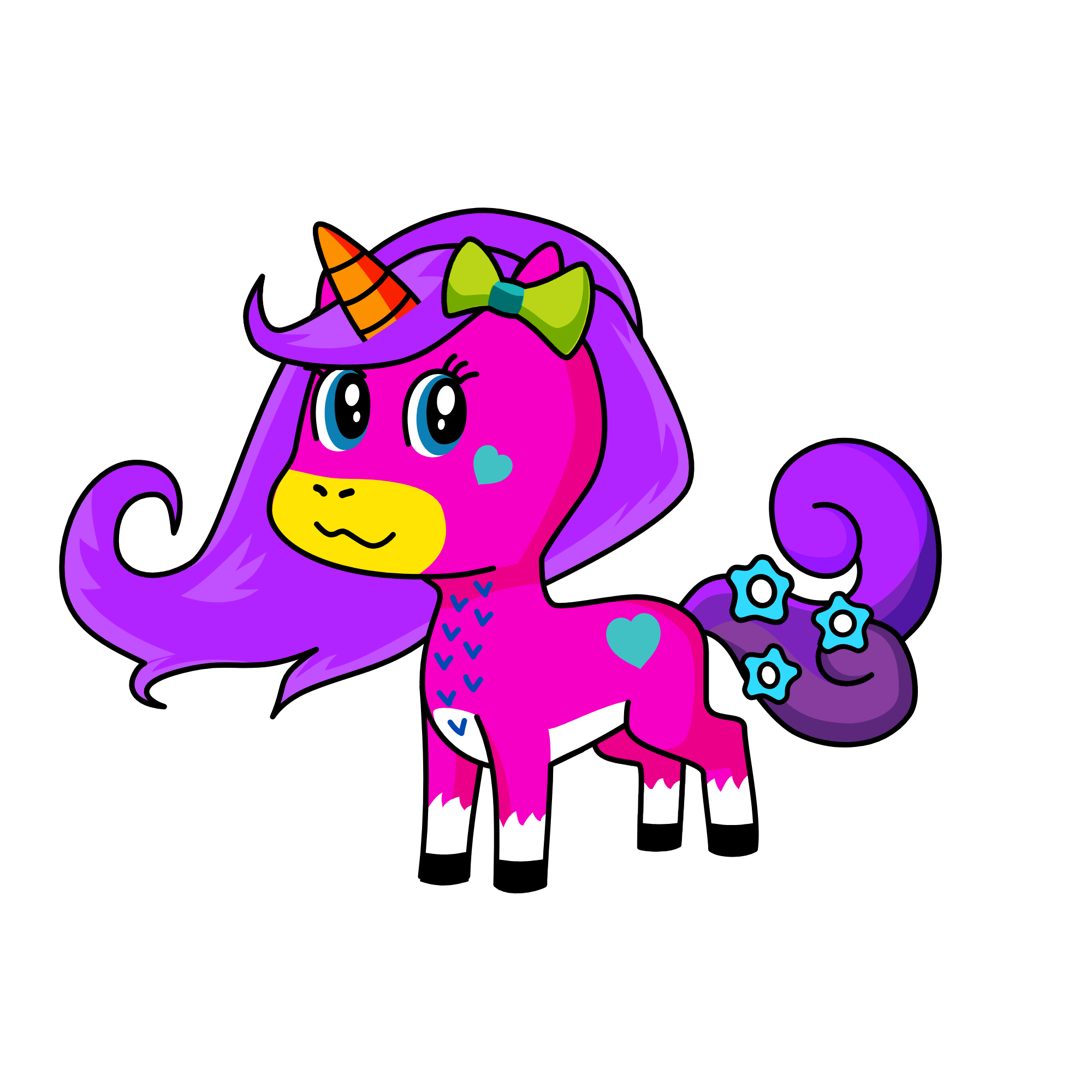 lunar staff, the unicorn