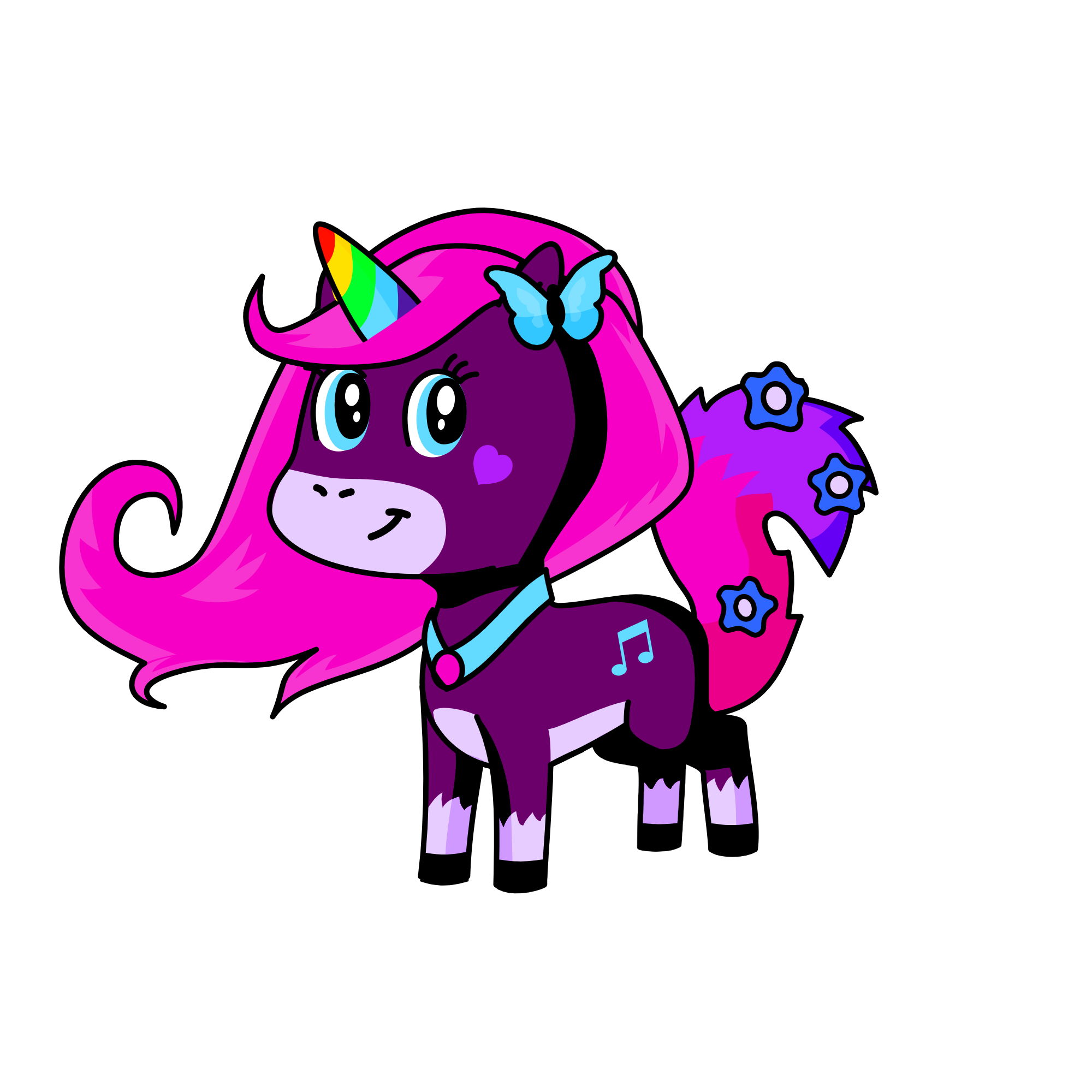 Harper, the unicorn