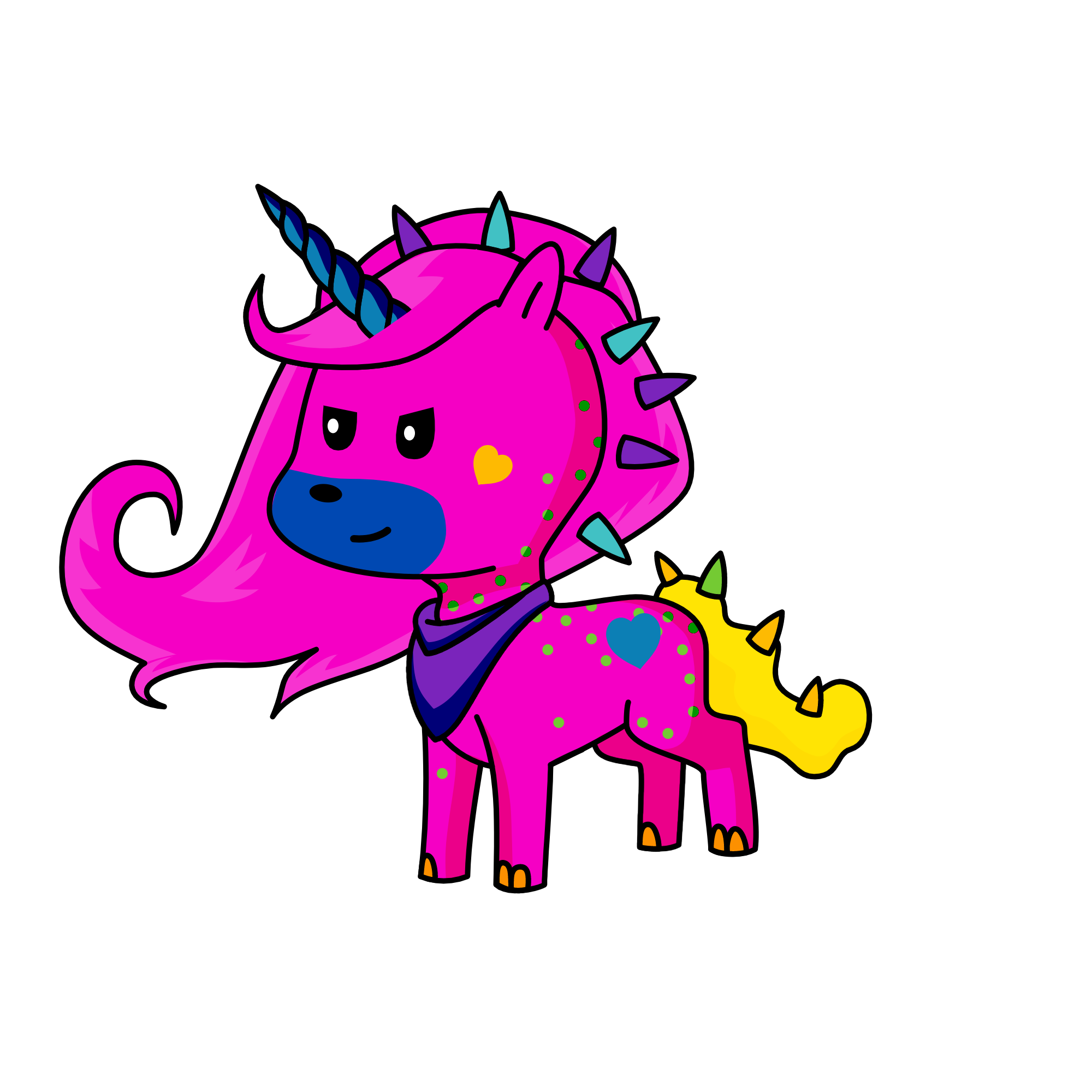 fef, the unicorn