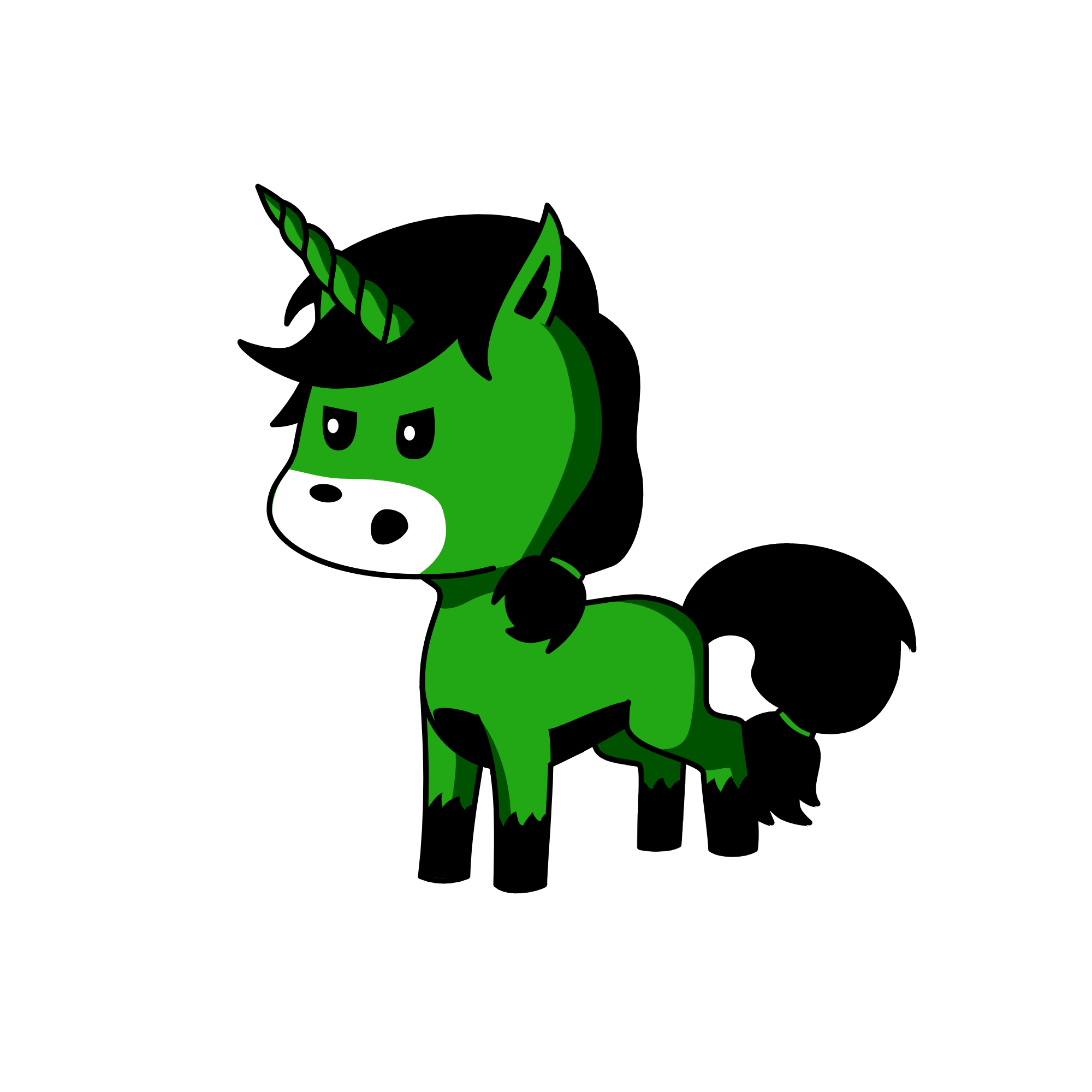 zombie🧟♀️, the unicorn