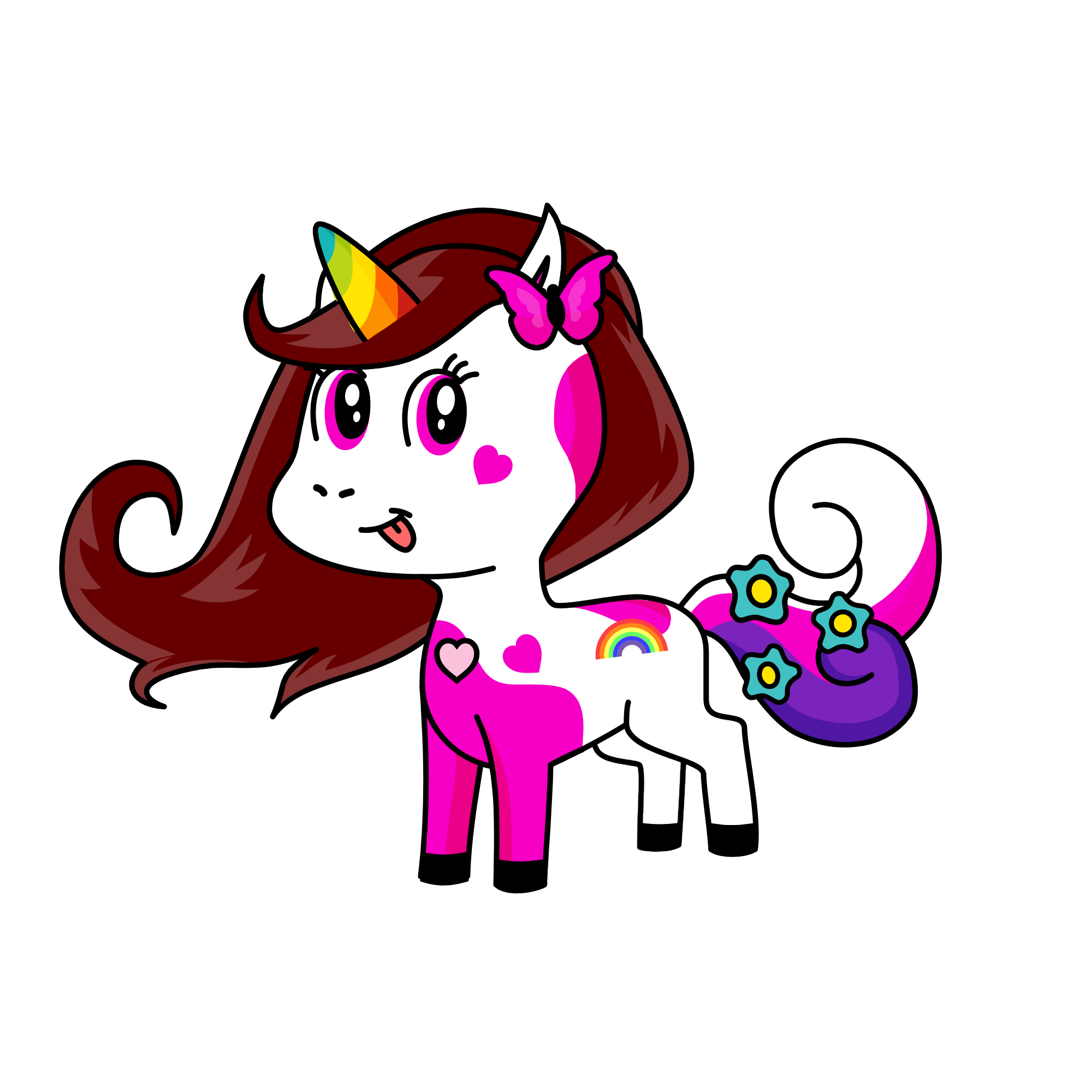 Moon, the unicorn