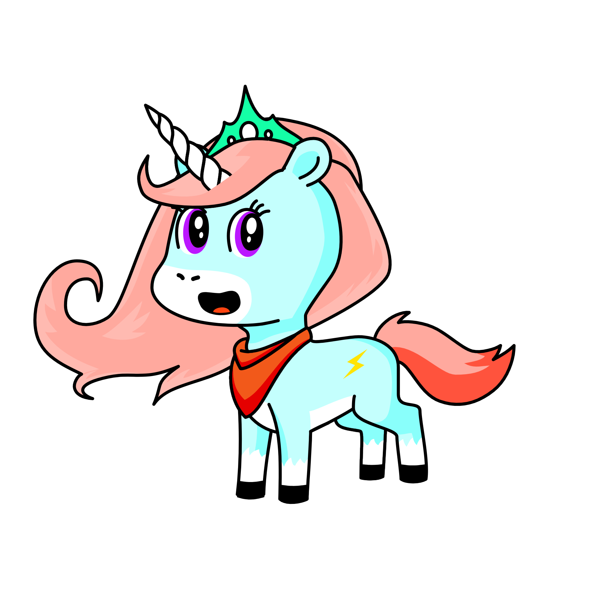Yessss Queen, the unicorn