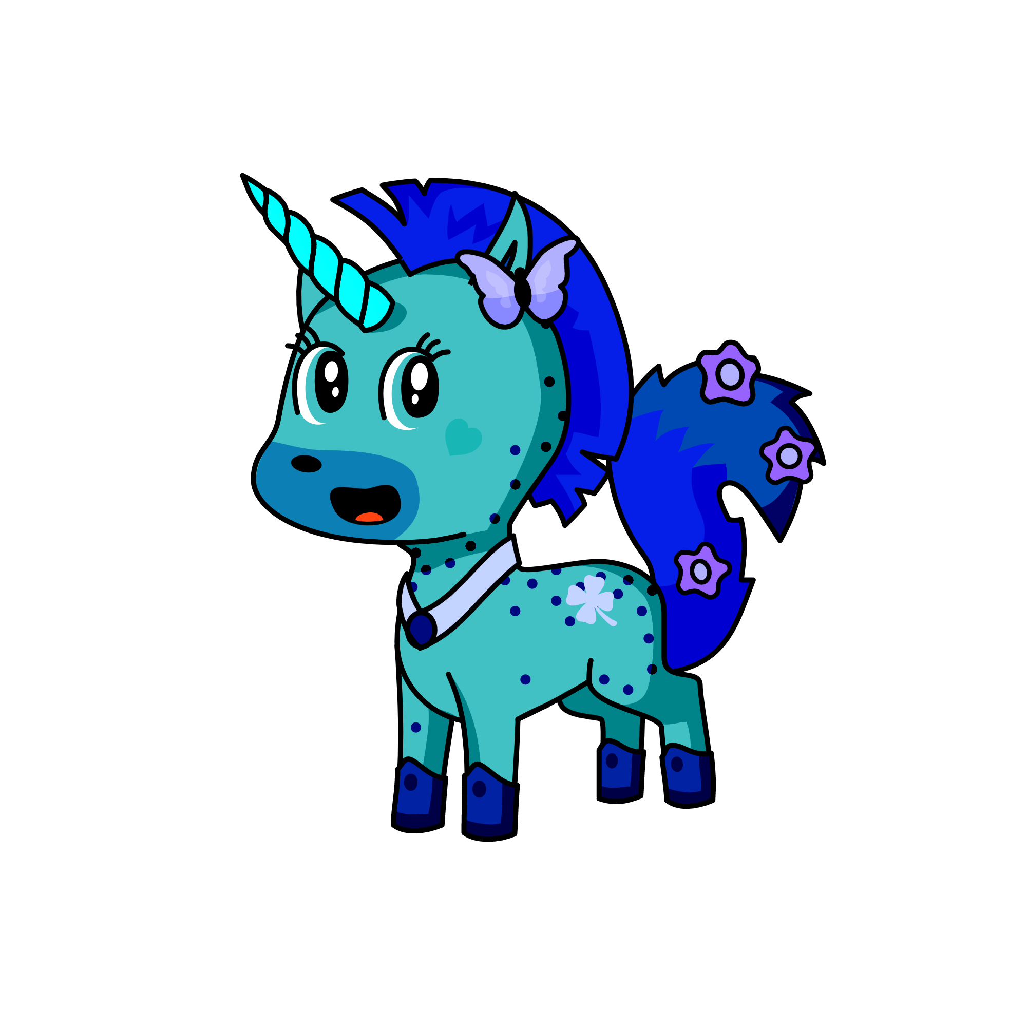 Aguamenti, the unicorn