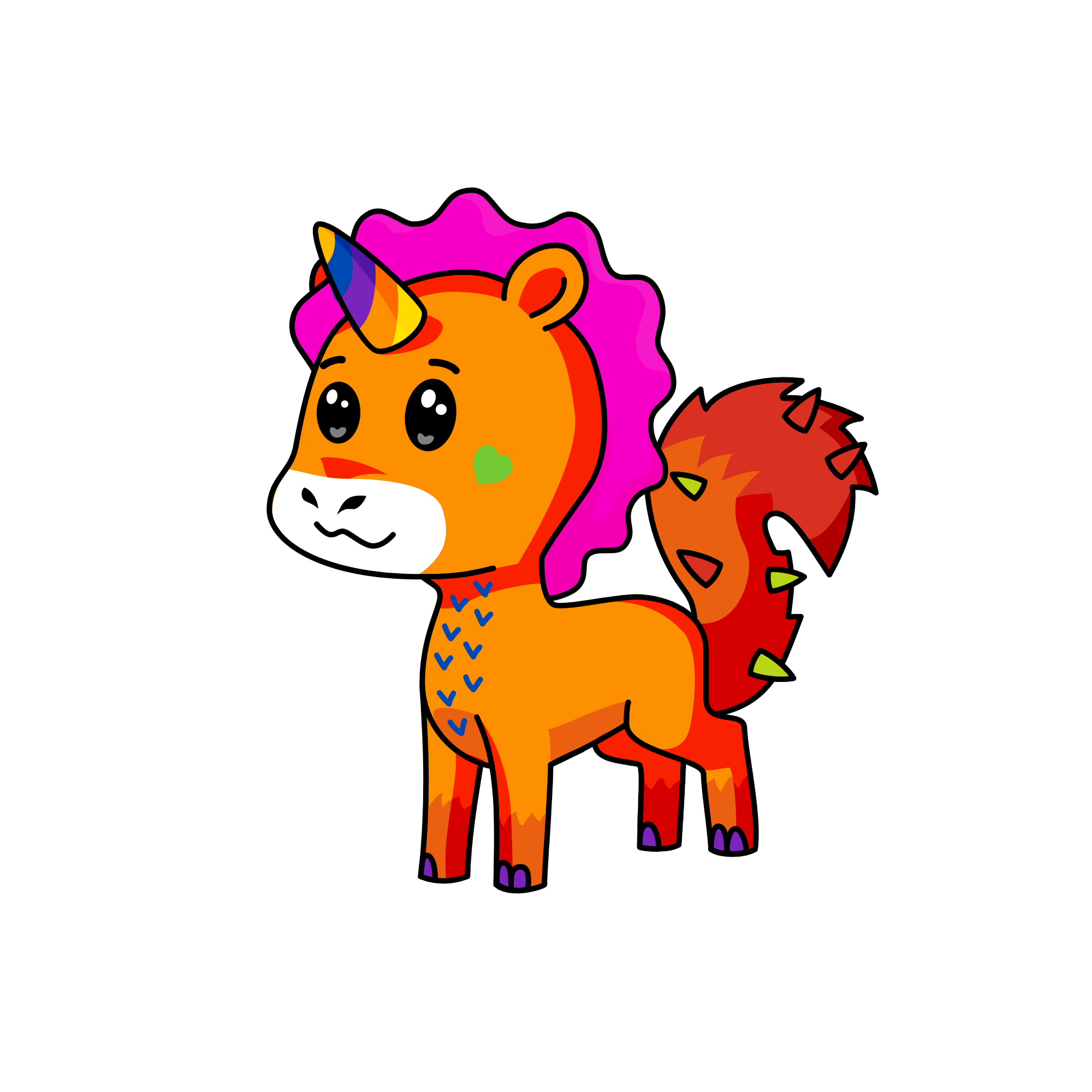 trute, the unicorn