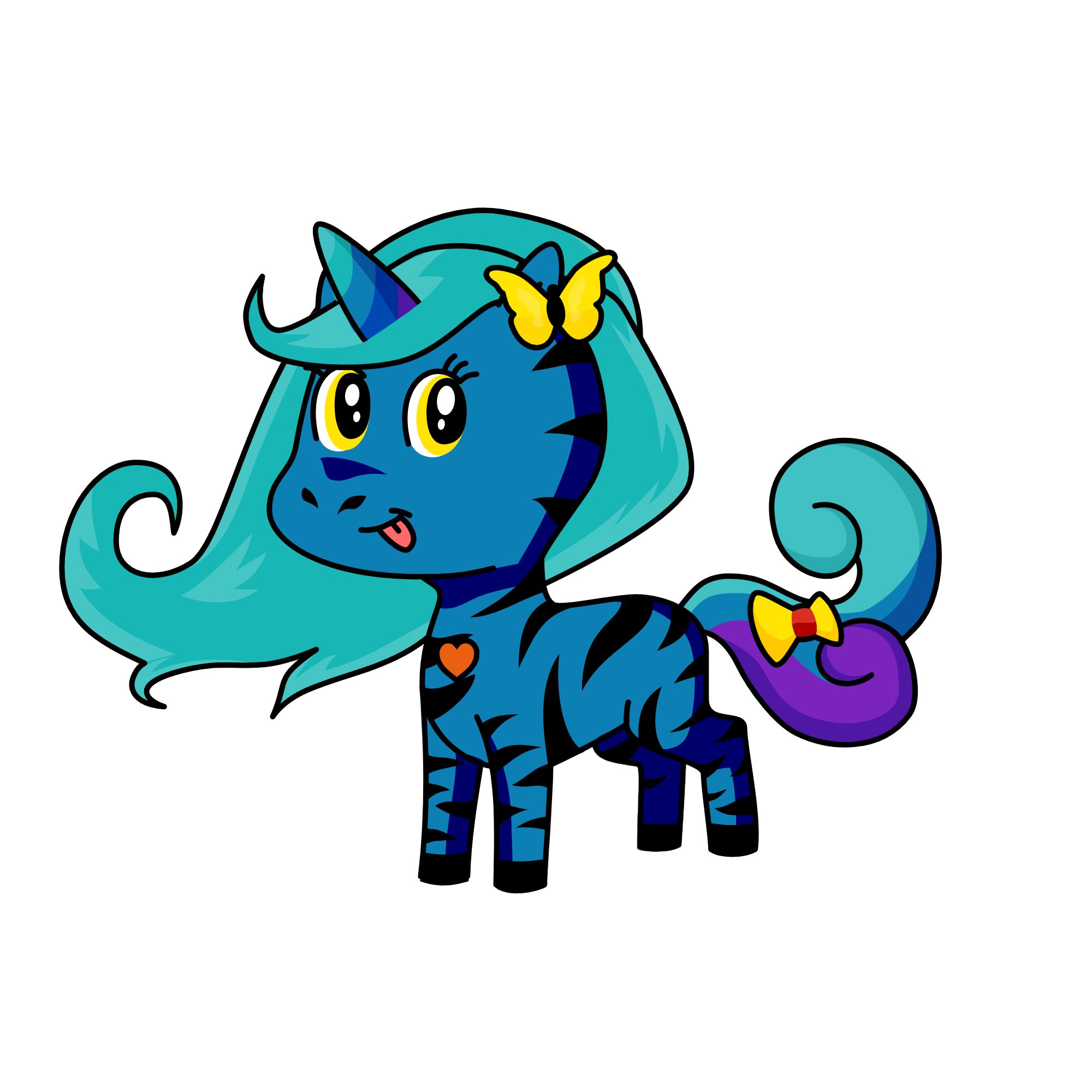 LadyPanelope, the unicorn