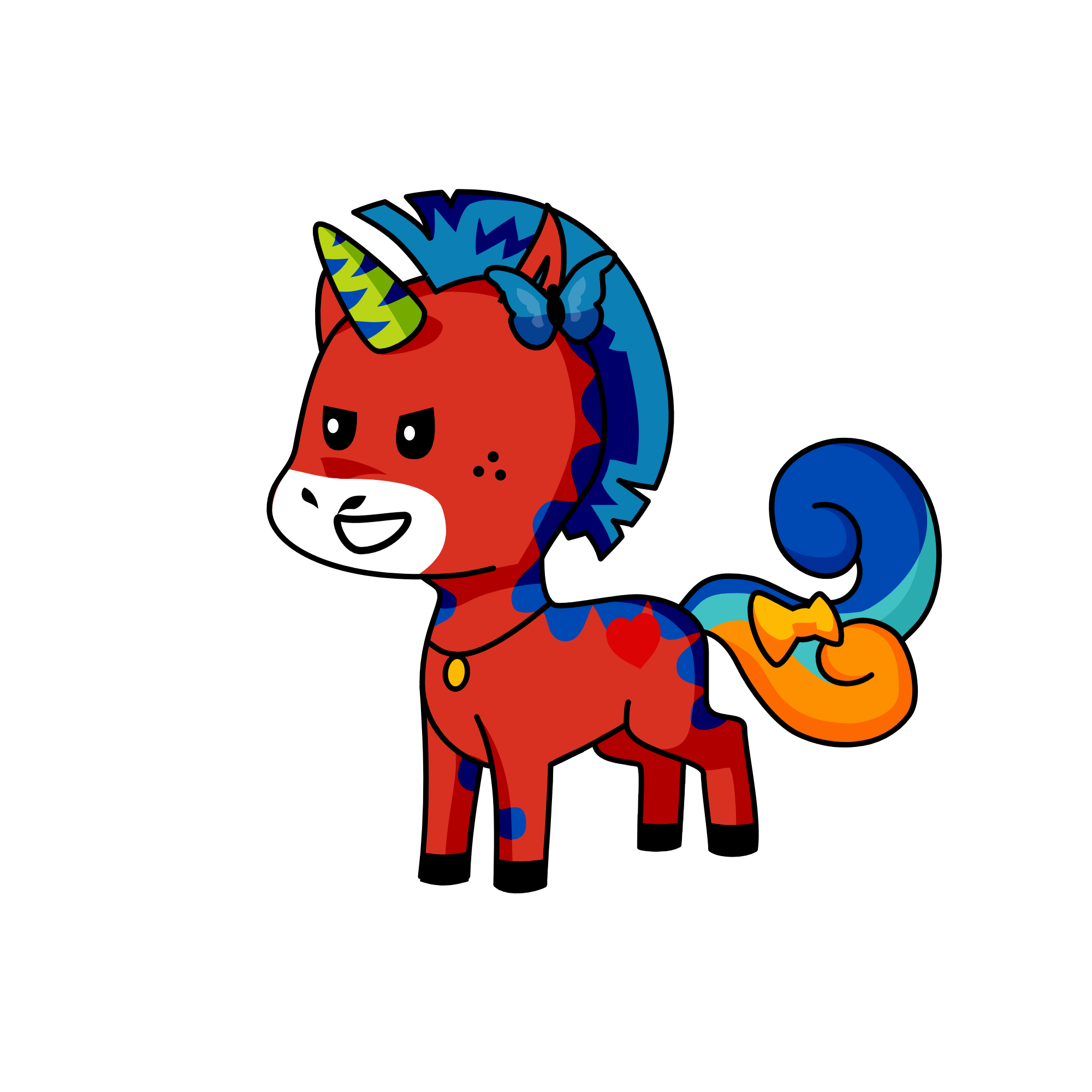 hi, the unicorn