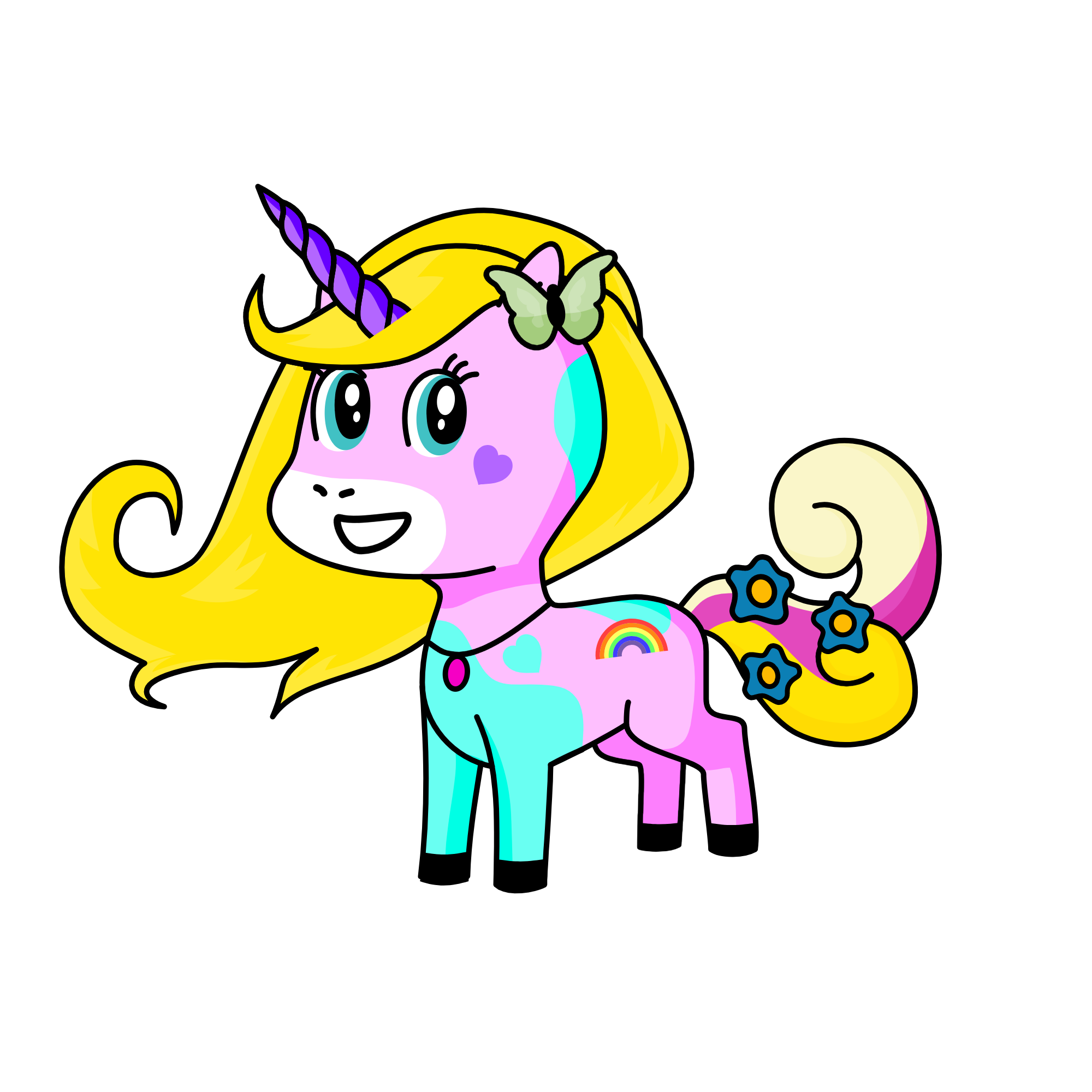 Goody, the unicorn