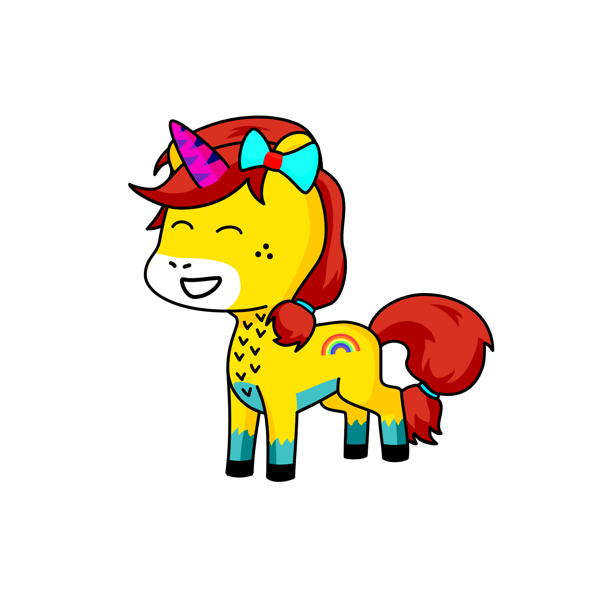 Sunny, the unicorn