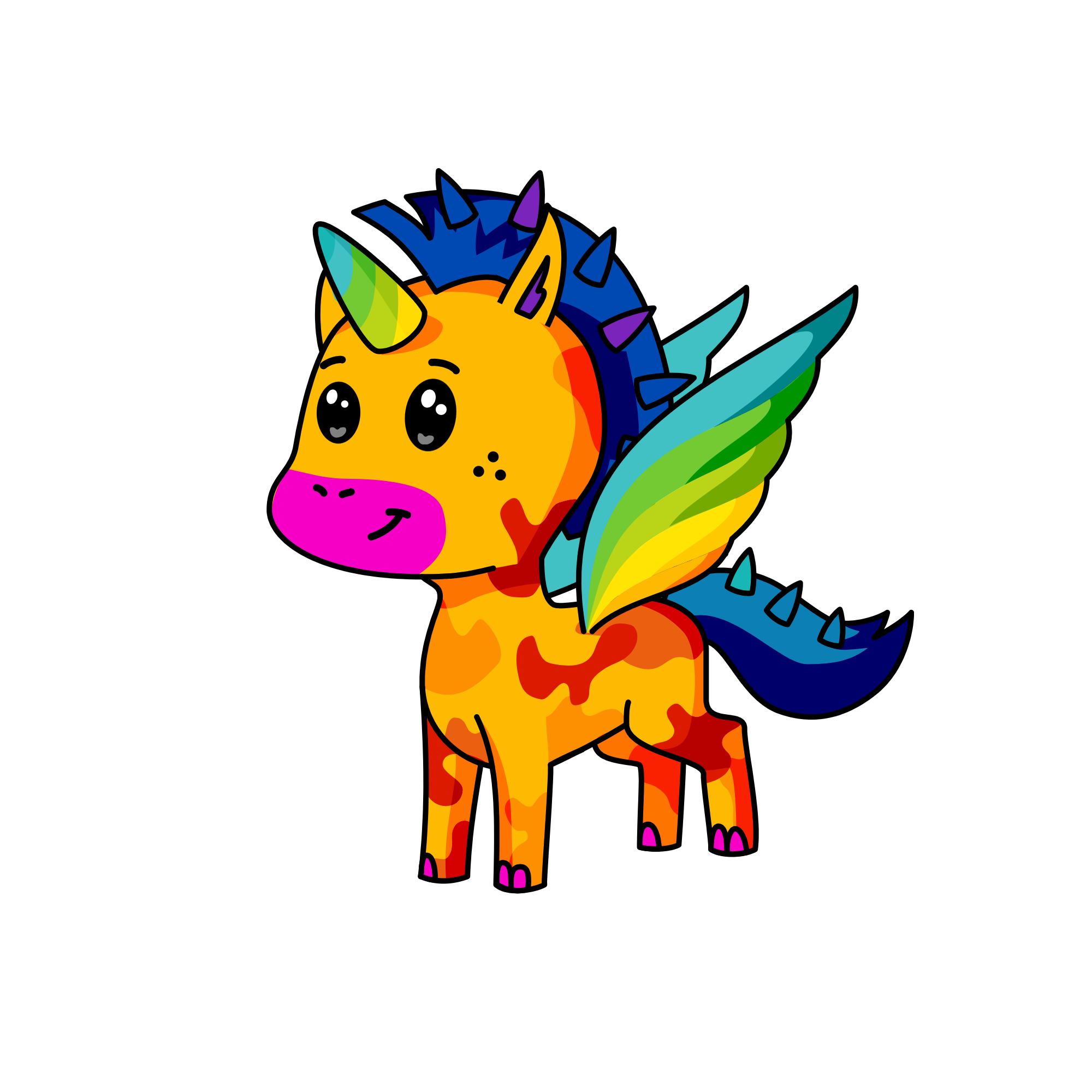 Rain, the unicorn