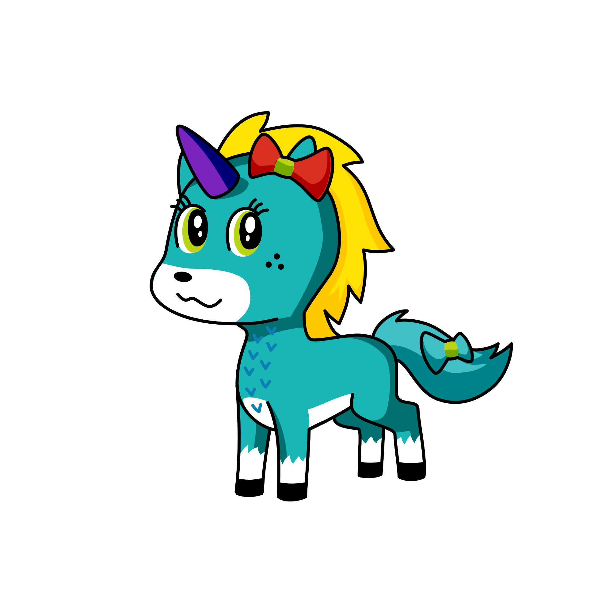 WAKY WAKY WAKY GIRL, the unicorn