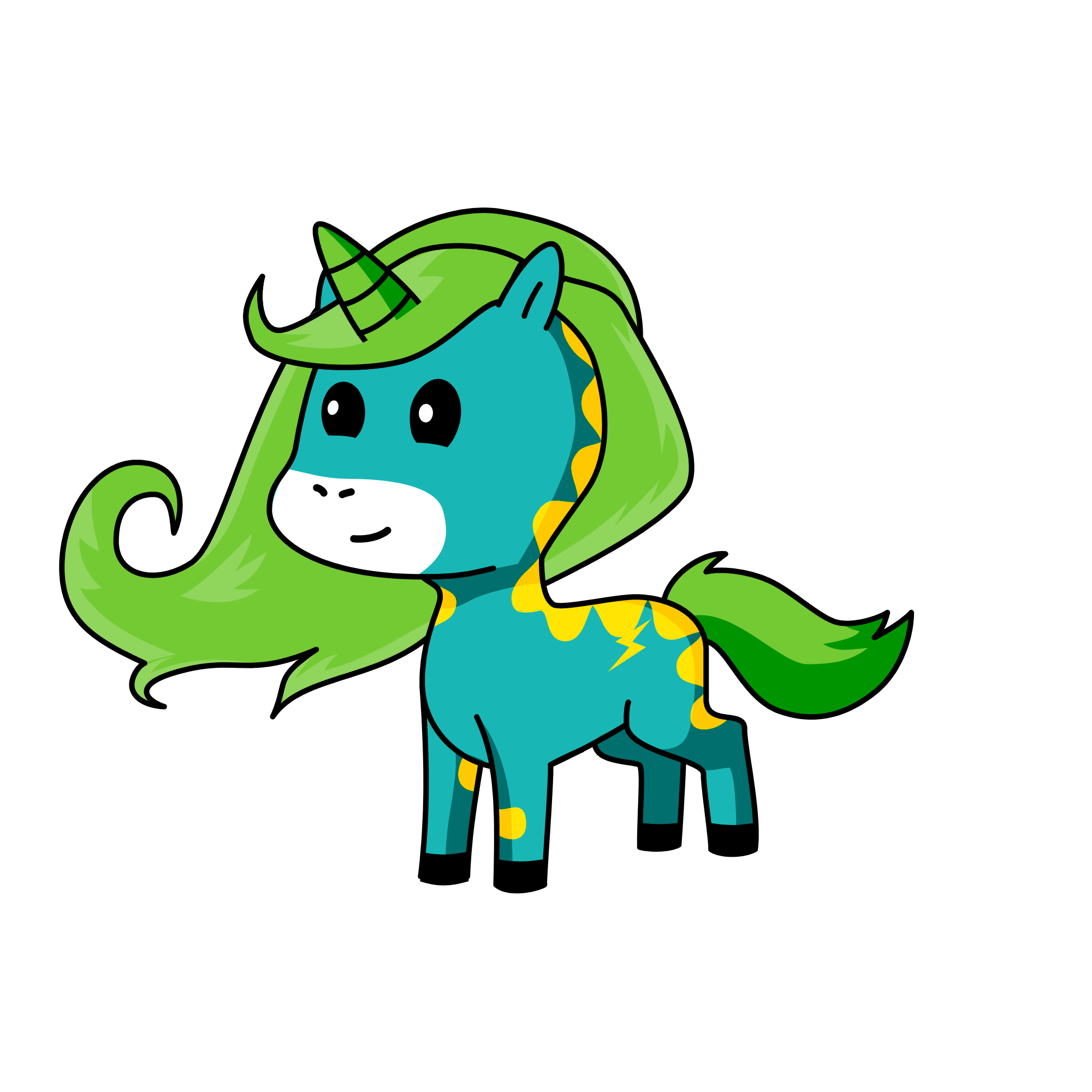 Colon, the unicorn