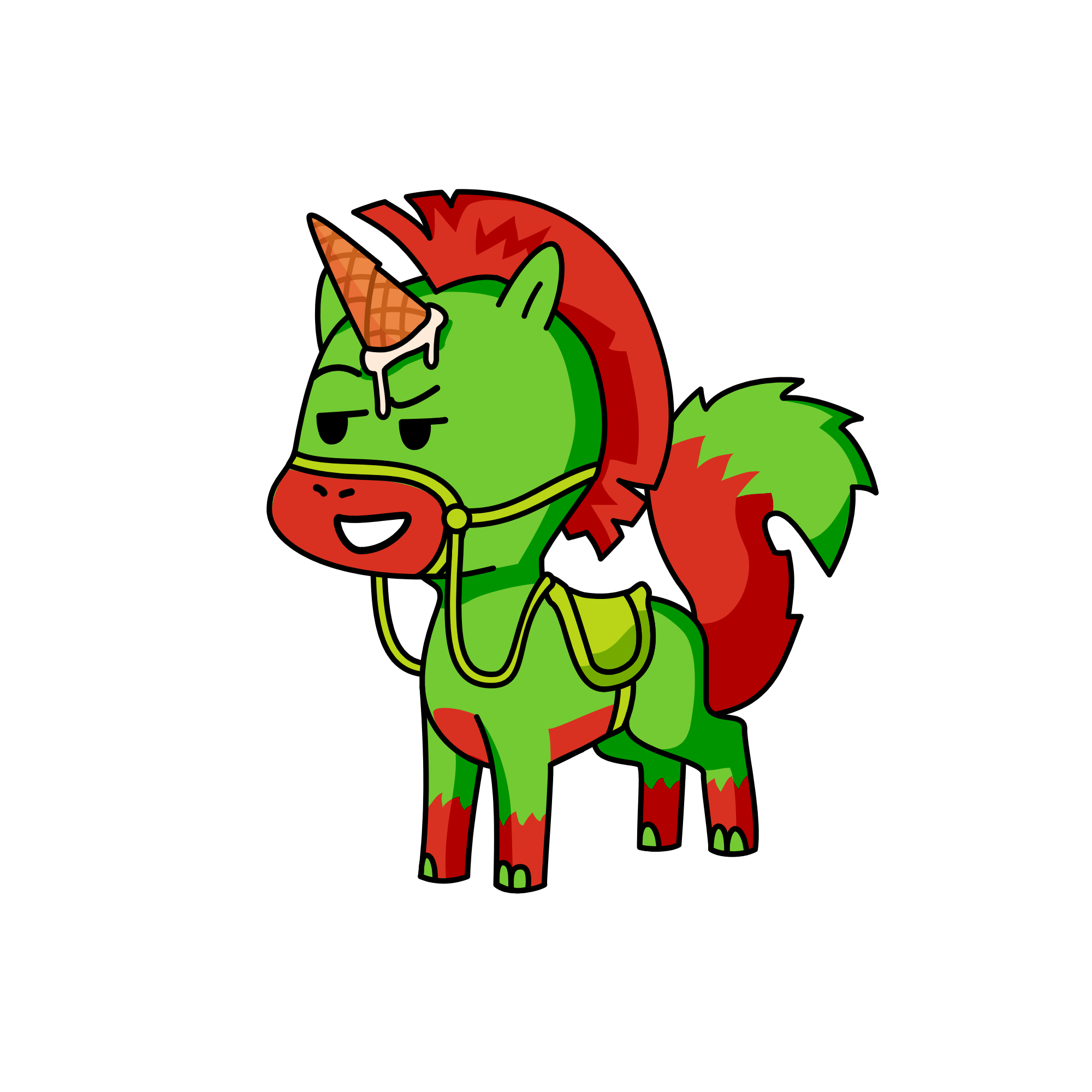 Hall, the unicorn