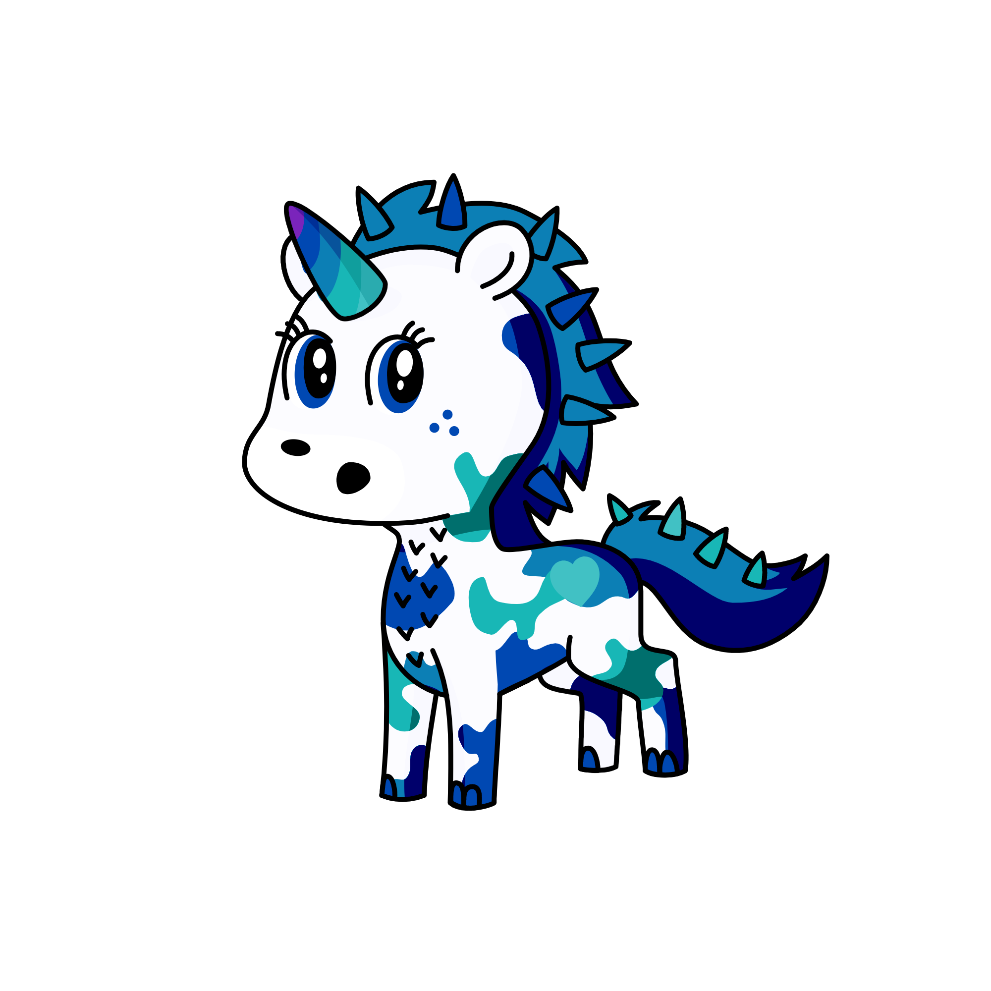 moon, the unicorn