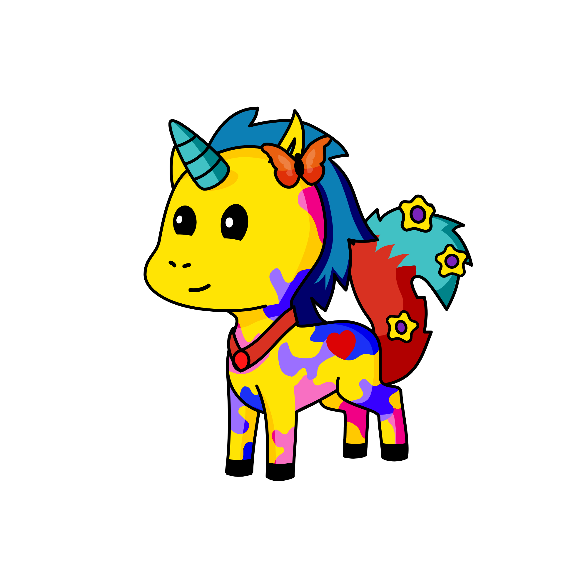 BFF, the unicorn